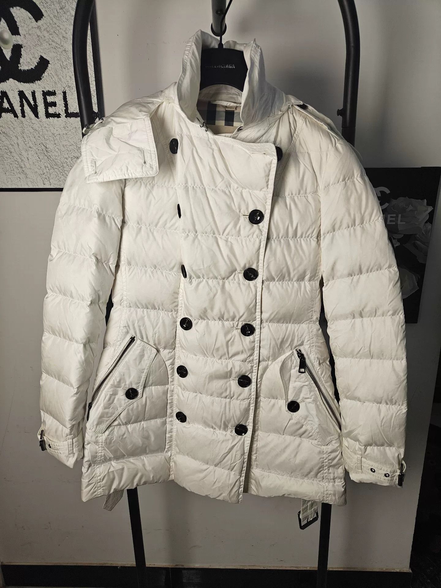 Burberry Burberry Check Down Jacket Authentic Size US M / EU 48-50 / 2 - 1 Thumbnail