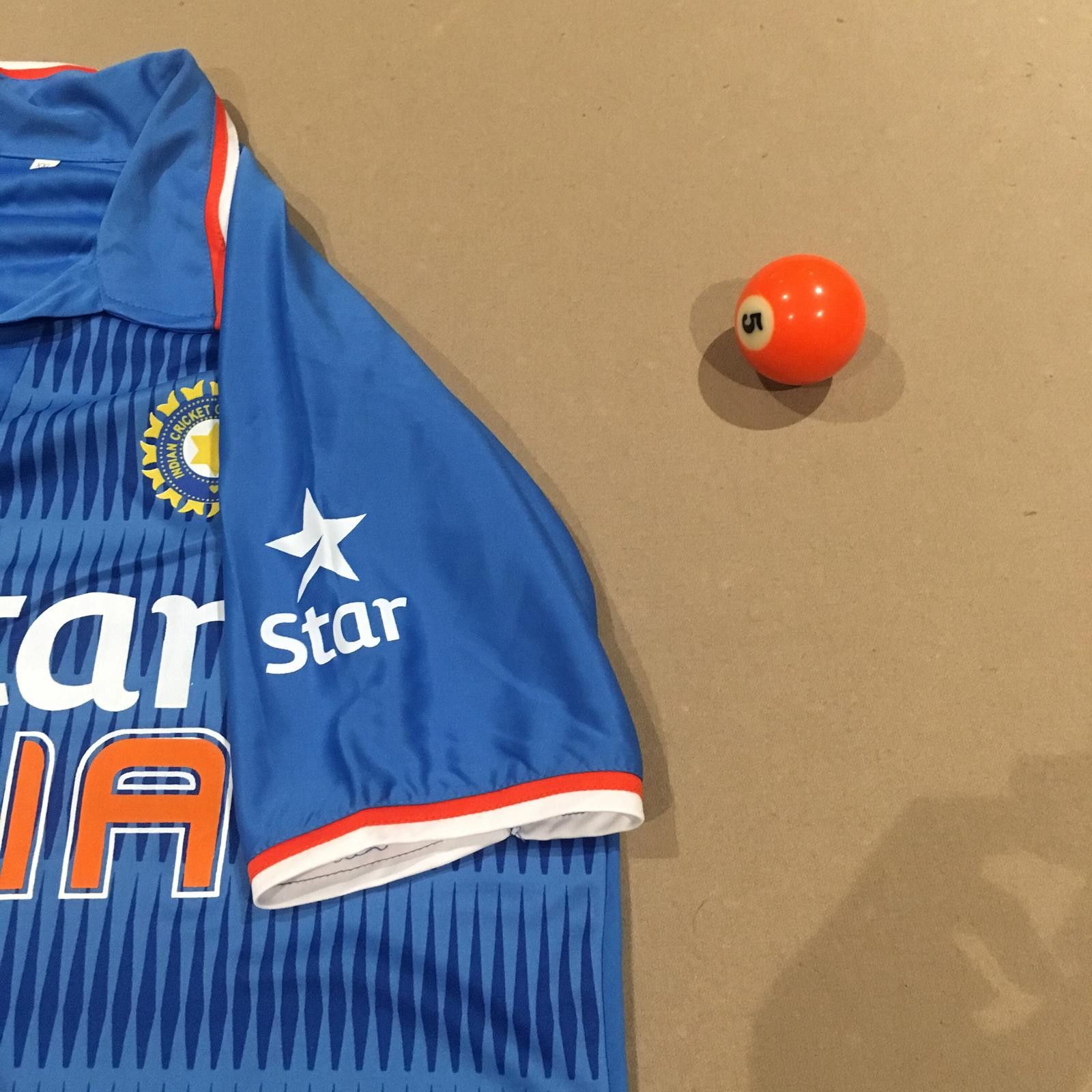 Other Star India Cricket Team Jersey Blue Size ONE SIZE - 2 Thumbnail