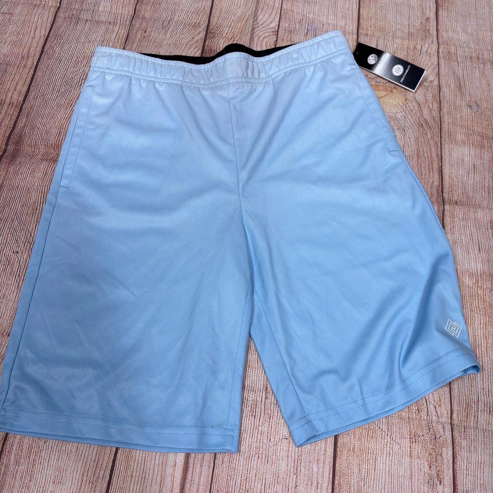 Zylos George Machado ZELOS Light Blue Athletic Shorts Mens Large NWT Size US 34 / EU 50 - 1 Thumbnail