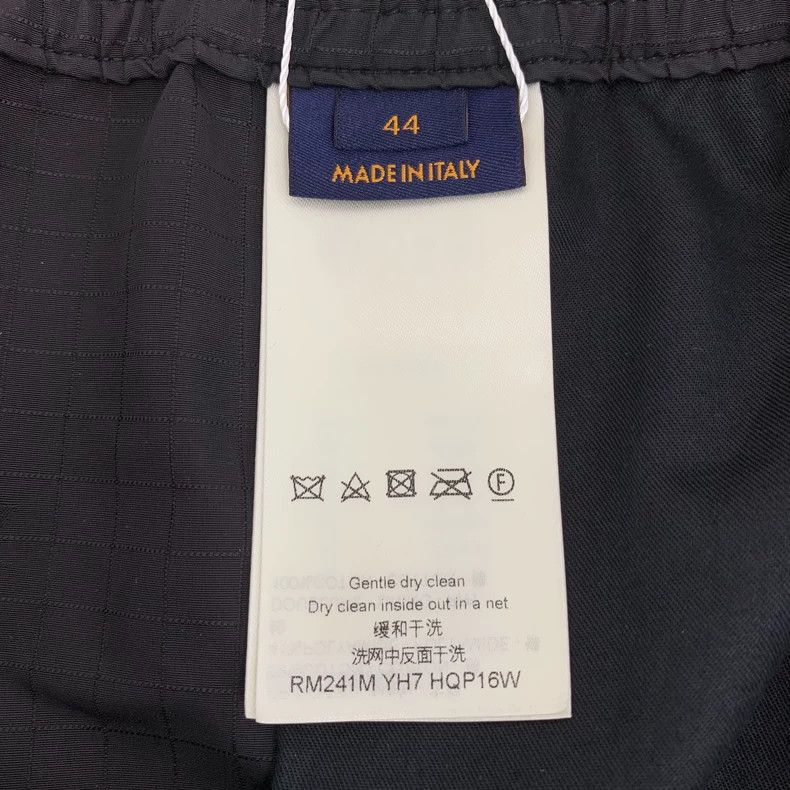 Louis Vuitton Louis Vuitton 24 black plaid logo printed cotton slacks pa Size US 44 / EU 60 - 7 Thumbnail