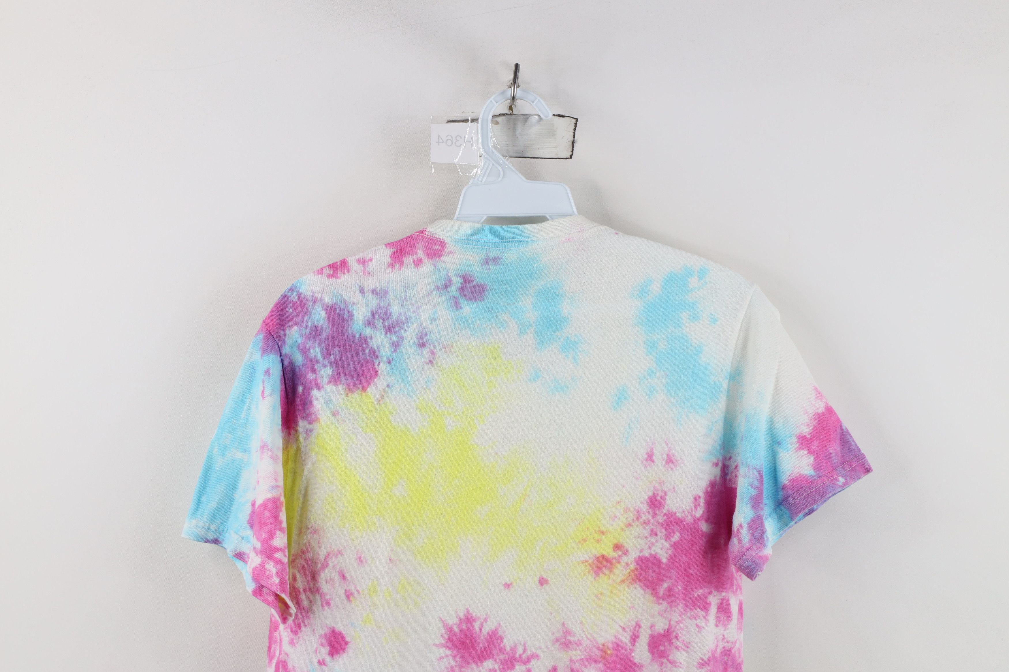 Liquid Blue Vintage Y2K Liquid Blue Mushroom Tie Dye Acid Wash T-Shirt Size S / US 4 / IT 40 - 12 Thumbnail
