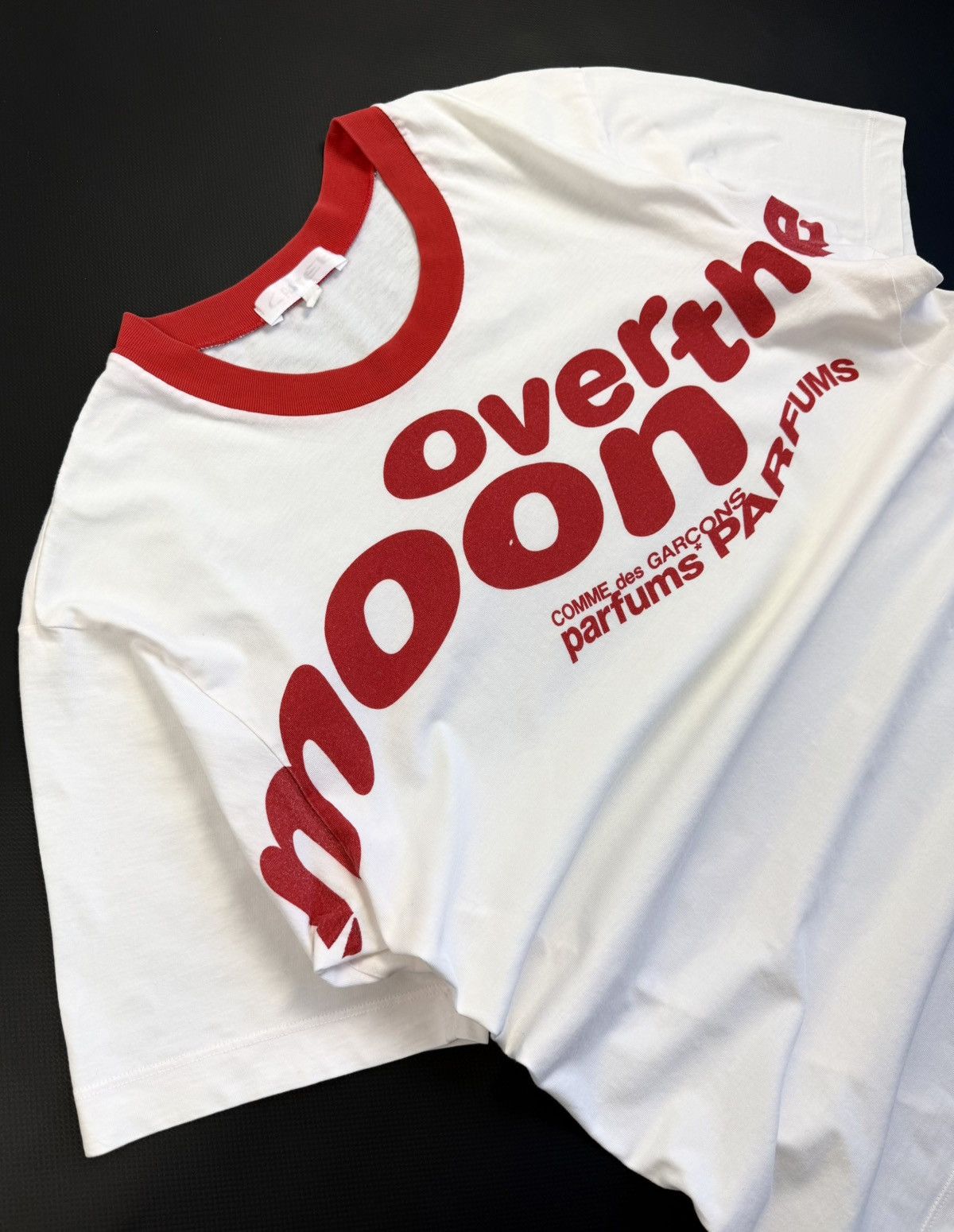 Comme des Garcons COMME des GARÇONS Japan Over The Moon T-Shirt Ringer Vintage Size US M / EU 48-50 / 2 - 5 Thumbnail