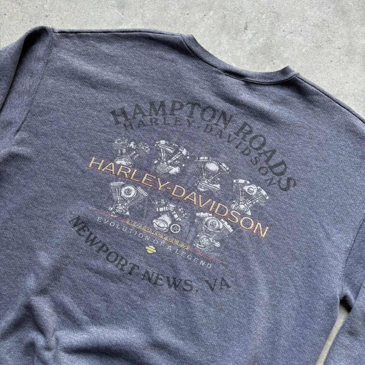 Harley Davidson × Vintage vintage 2003 Y2K HARLEY DAVIDSON VA spellout sweatshirt Size US XL / EU 56 / 4 - 9 Thumbnail