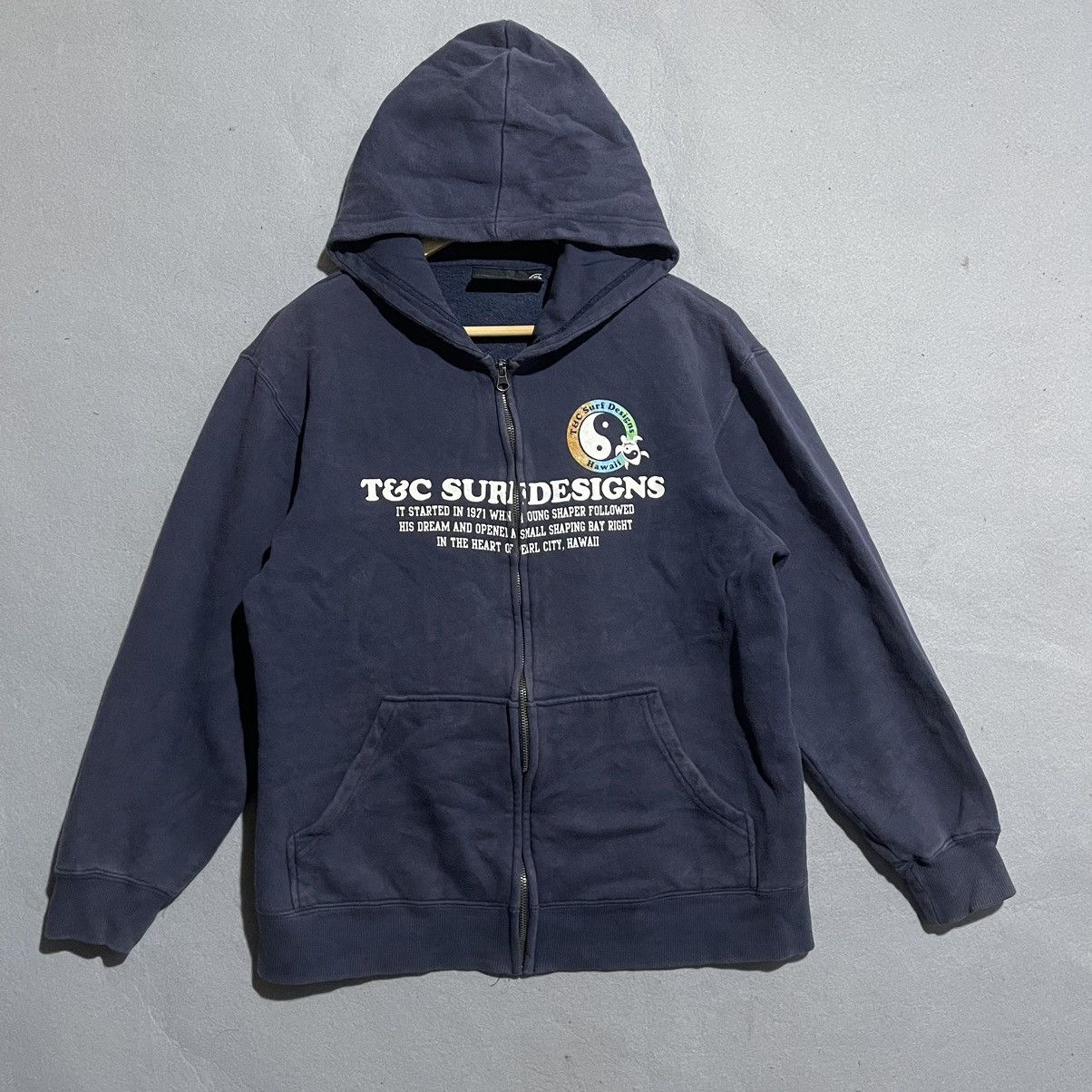 Vintage Vintage Y2K T&C Surf Designs Hoodie – Island Surf Graphic Size US M / EU 48-50 / 2 - 3 Thumbnail