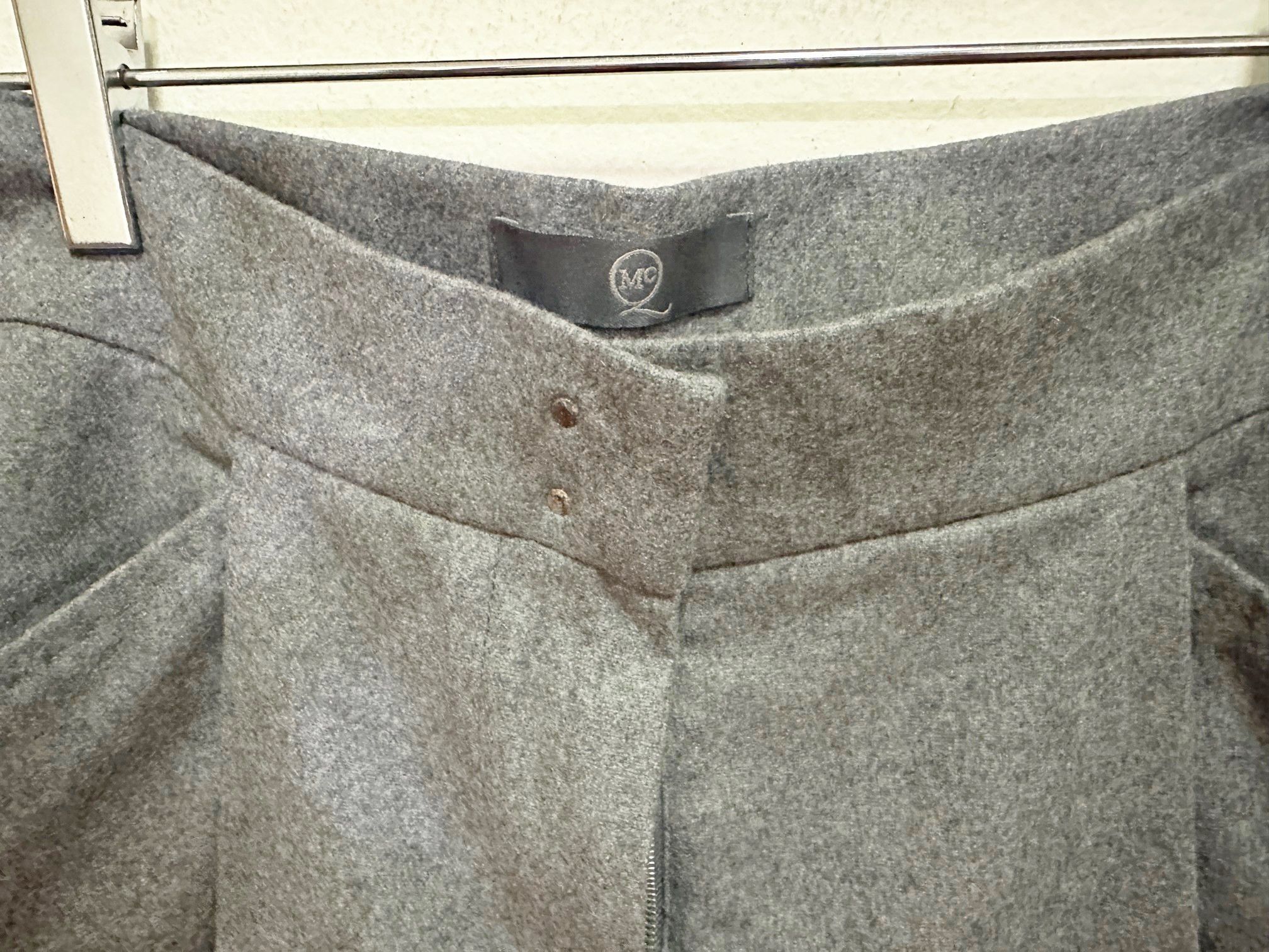 Alexander McQueen Alexander McQueen Drop-Crotch Wool Pants Size 30" / US 8 / IT 44 - 3 Thumbnail