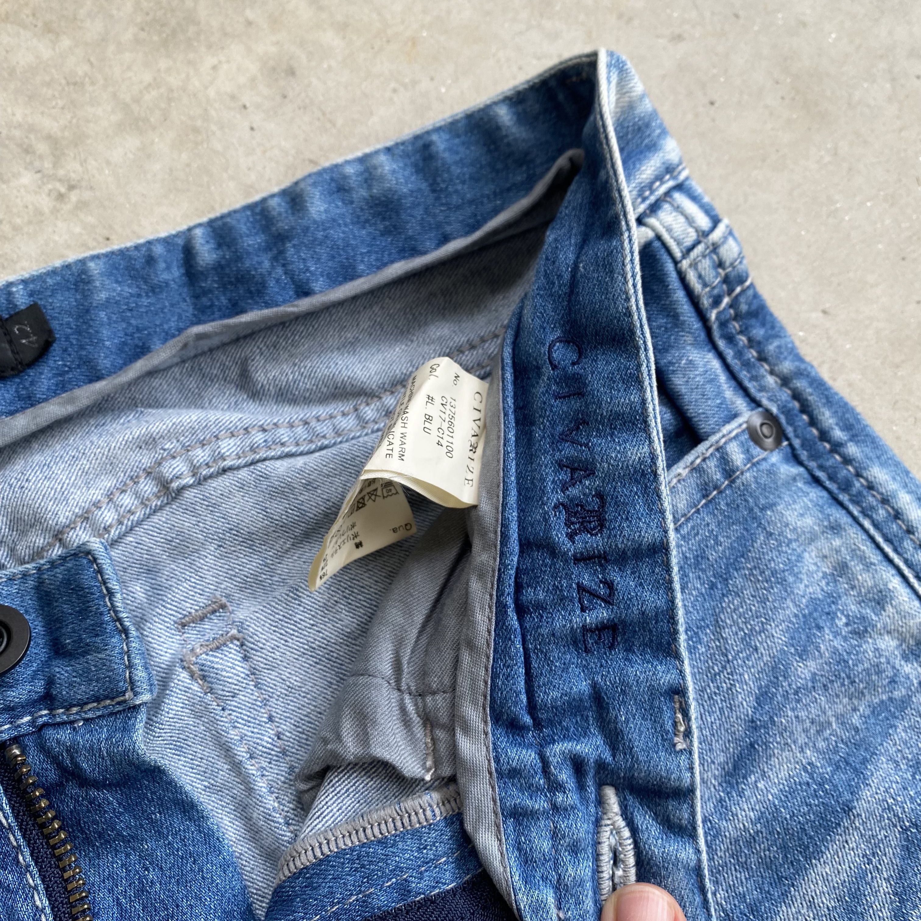 Le Grande Bleu (L.G.B.) Civarize Whisker Flare Claw Mark Jeans Size US 30 / EU 46 - 12 Thumbnail