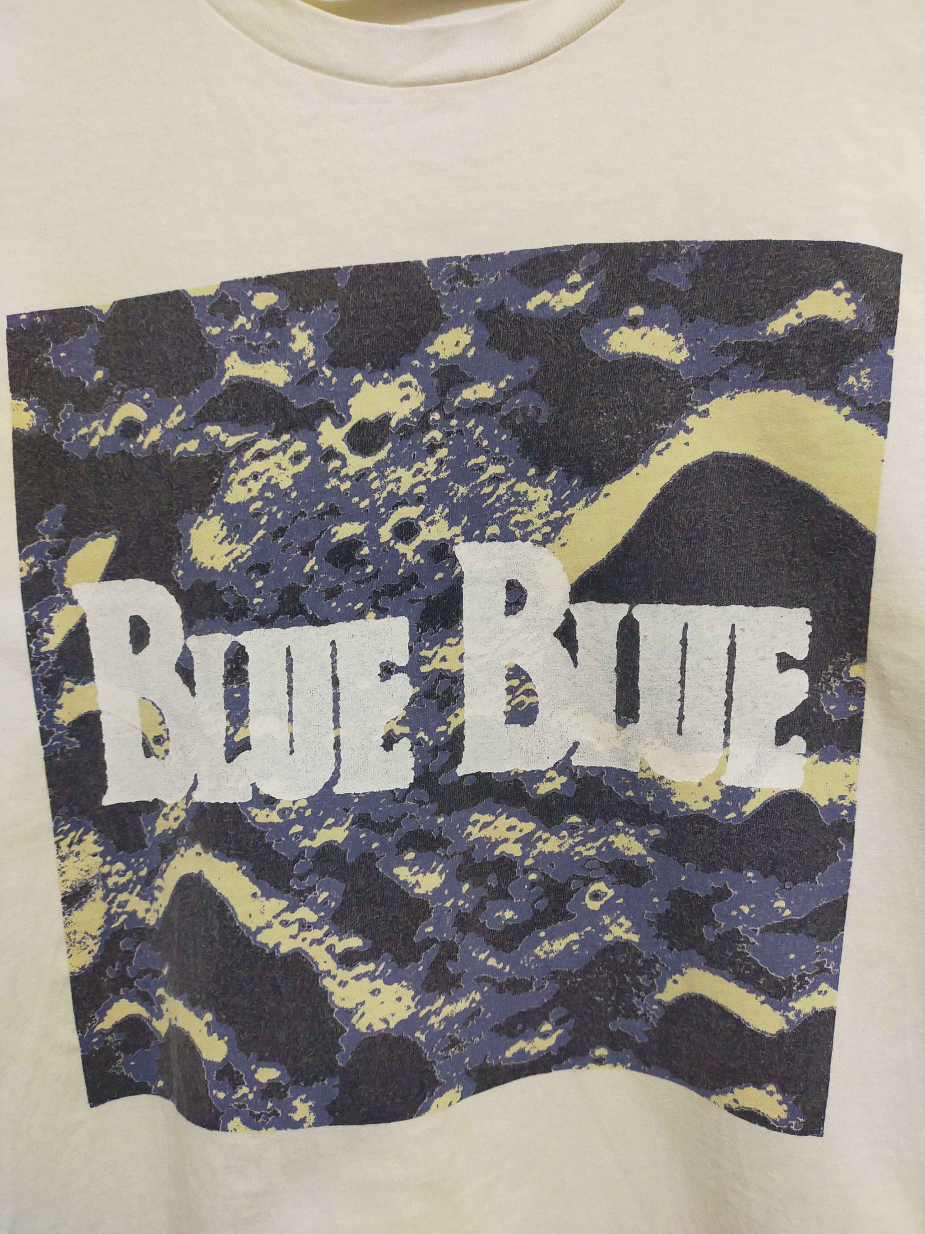 Blue Blue Japan BLUE BLUE SPELL OUT T SHIRT Size US S / EU 44-46 / 1 - 3 Thumbnail