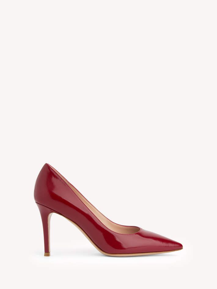 Gianvito Rossi o1s22i1n0425 Gianvito 85 Pumps in Red Size US 7 / IT 37 - 1 Thumbnail