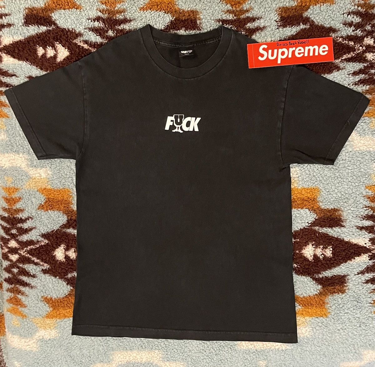 Fuck The Population × Undefeated FTP x UNDEFEATED TEE Size US L / EU 52-54 / 3 - 2 Thumbnail