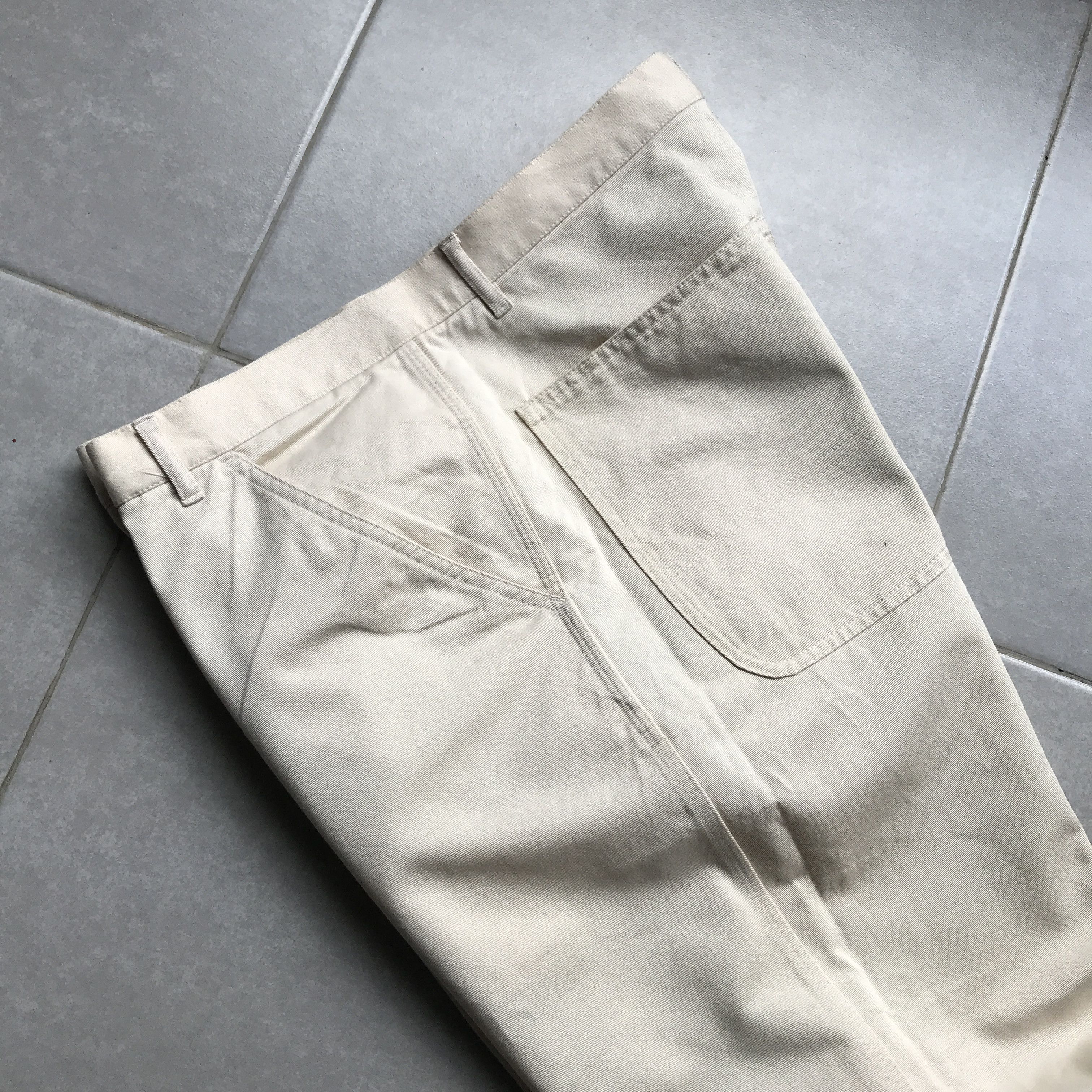Comme des Garcons SHIRT Comme des Garcons Shirt Beige Trouser Size US 34 / EU 50 - 19 Thumbnail