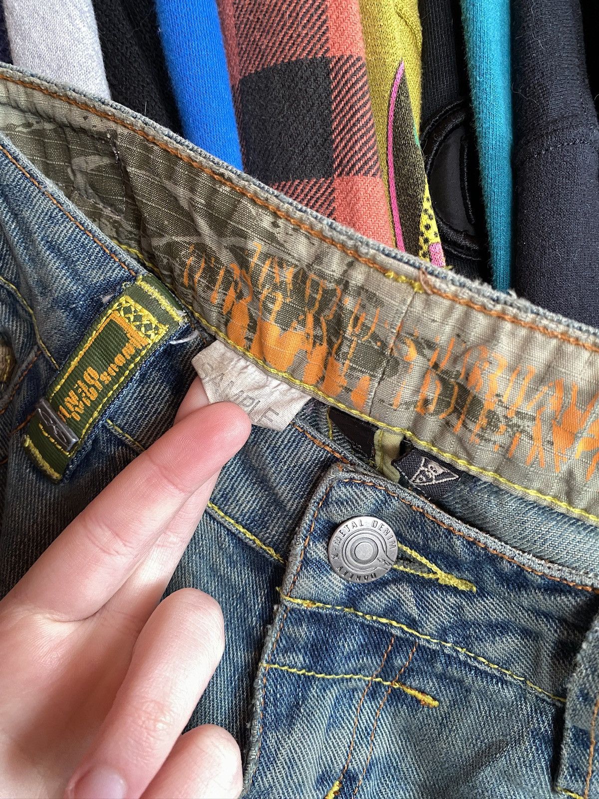 Oakley VINTAGE OAKLEY SAMPLE DENIM JEANS 90s Size US 28 / EU 44 - 6 Thumbnail