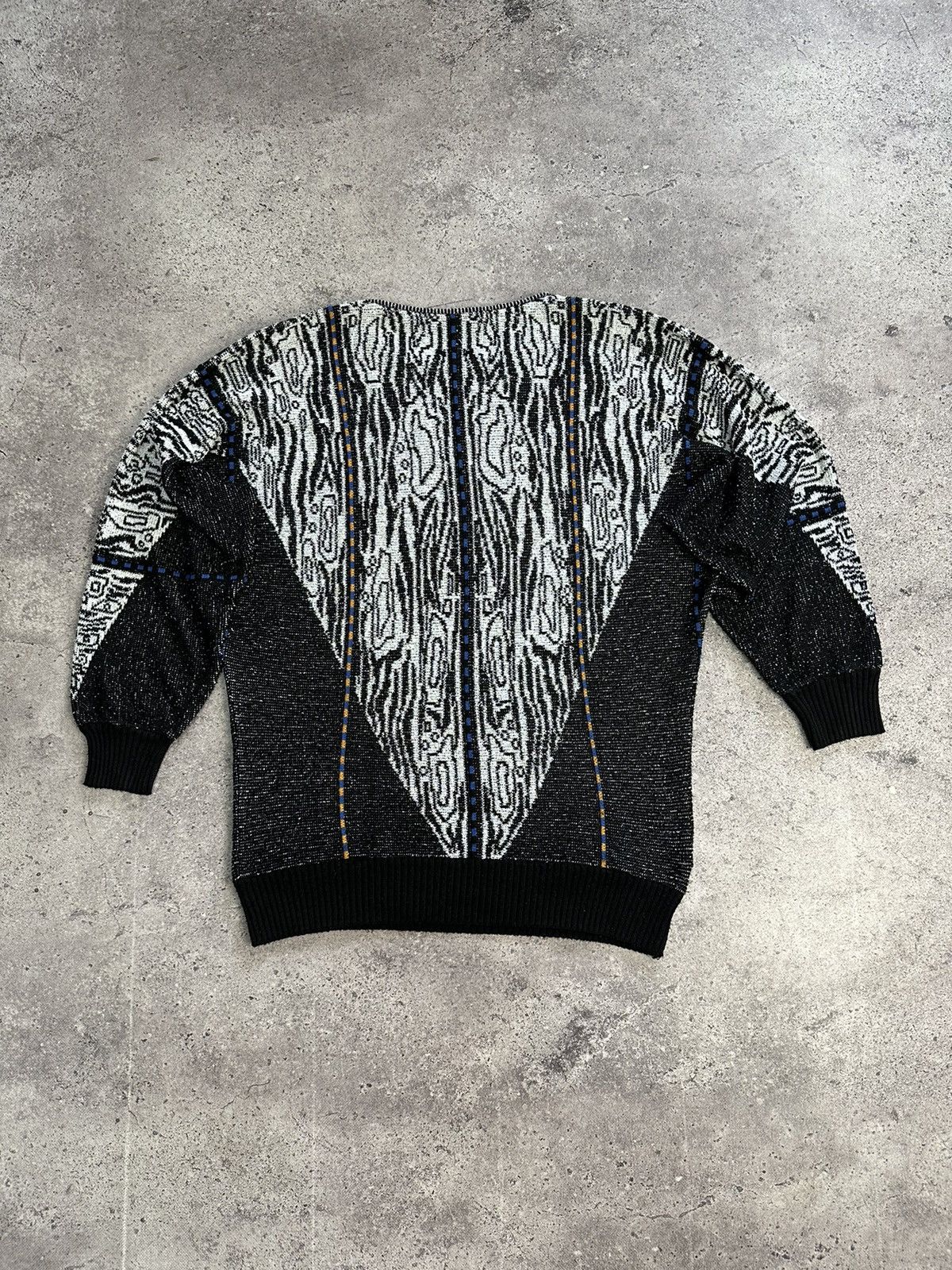 Coogi Vintage Carlo Colucci Knitted Sweater Coogi Style Archival Size US L / EU 52-54 / 3 - 7 Thumbnail