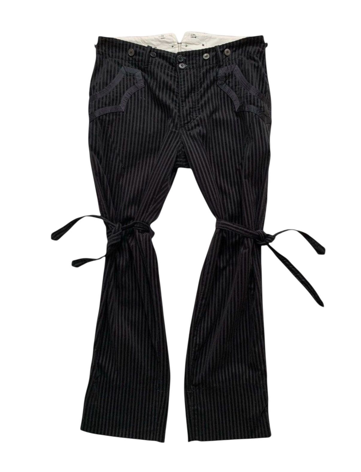 Number (N)ine 09SS Number Nine Velvet Bondage Pant Size US 34 / EU 50 - 2 Thumbnail