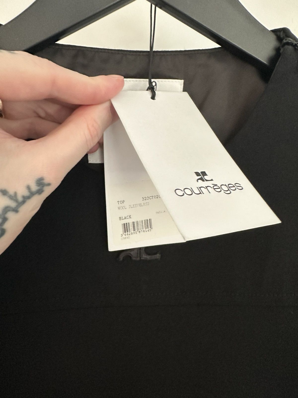 Courreges Courrèges FW 23 Wool Tank Size US S / EU 44-46 / 1 - 4 Thumbnail