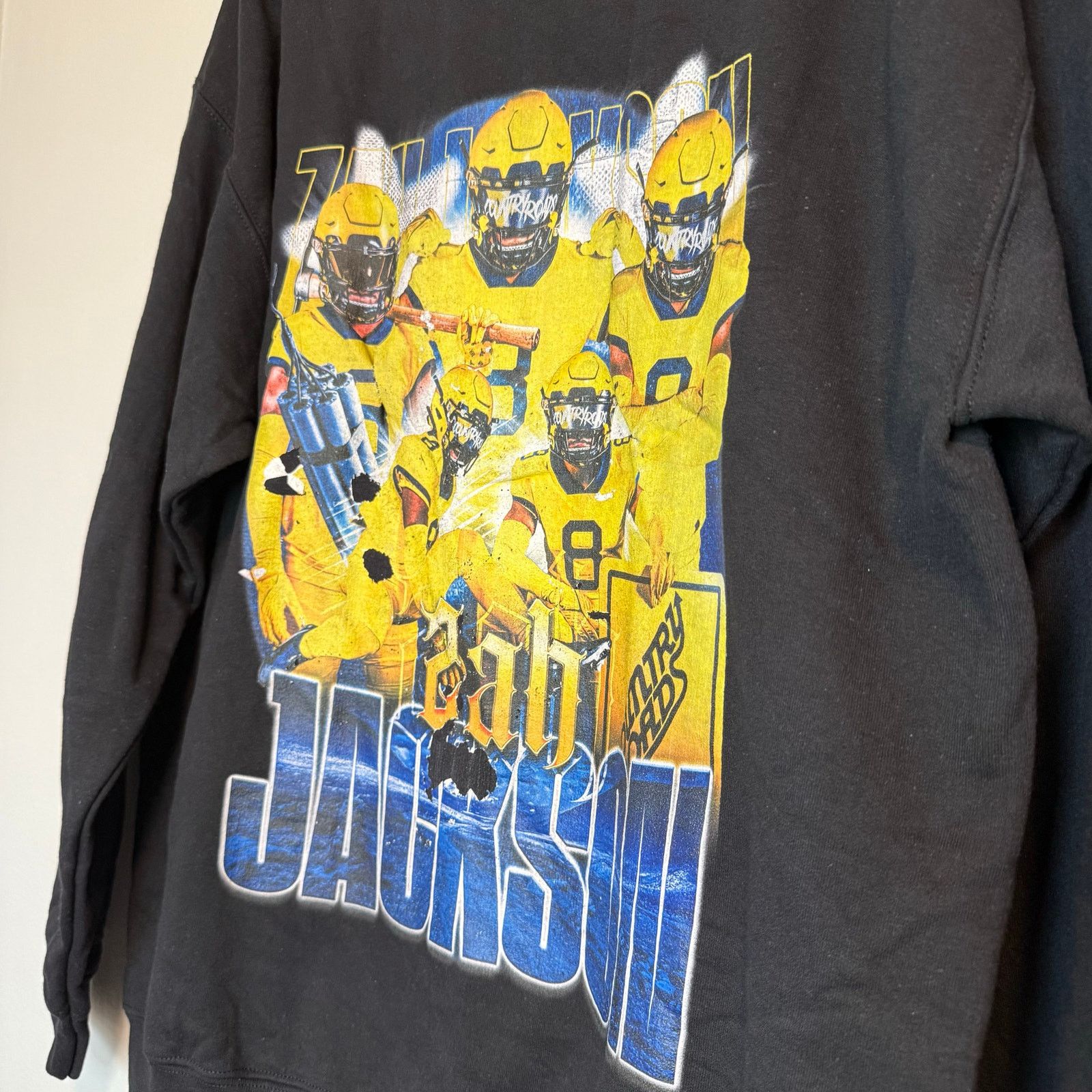 NCAA Jackson State Mississippi Tigers Crew Neck Sweater Size L Size US L / EU 52-54 / 3 - 5 Thumbnail