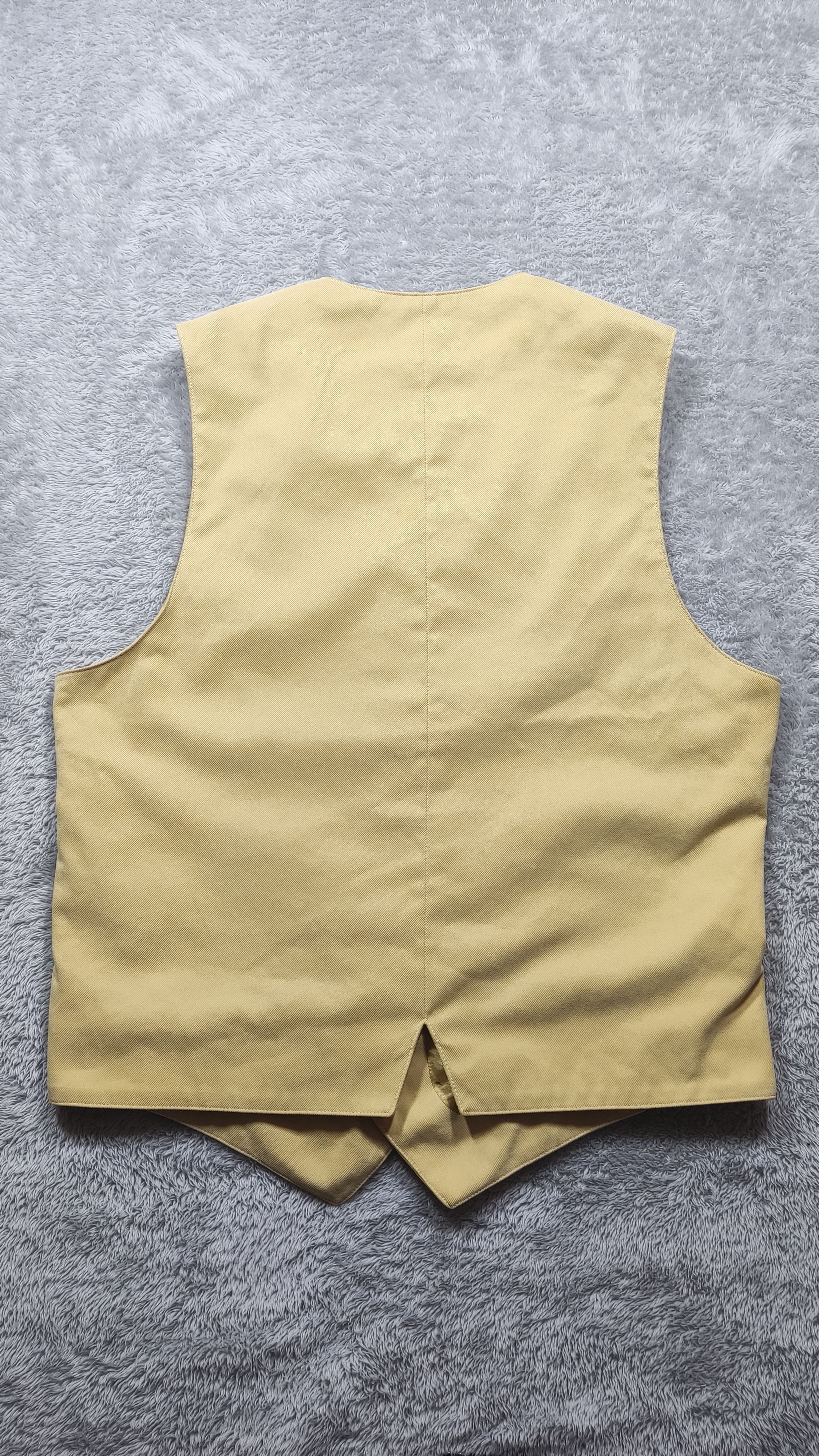 Designer × Hermes HERMES BEIGE BUTTON-UP VEST – MADE IN FRANCE Size US S / EU 44-46 / 1 - 2 Thumbnail