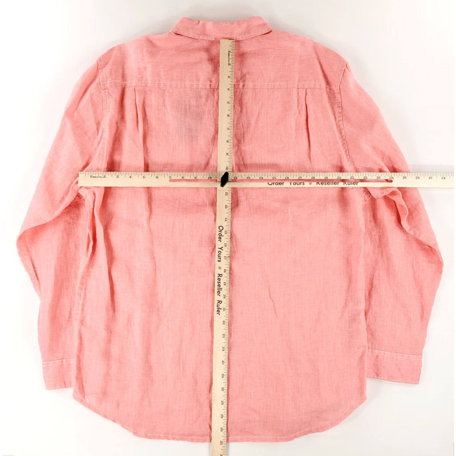 Tommy Bahama Tommy Bahama Shirt Button Up 100% Linen Pink Long Sleeve Mens L NWT Size US L / EU 52-54 / 3 - 8 Thumbnail