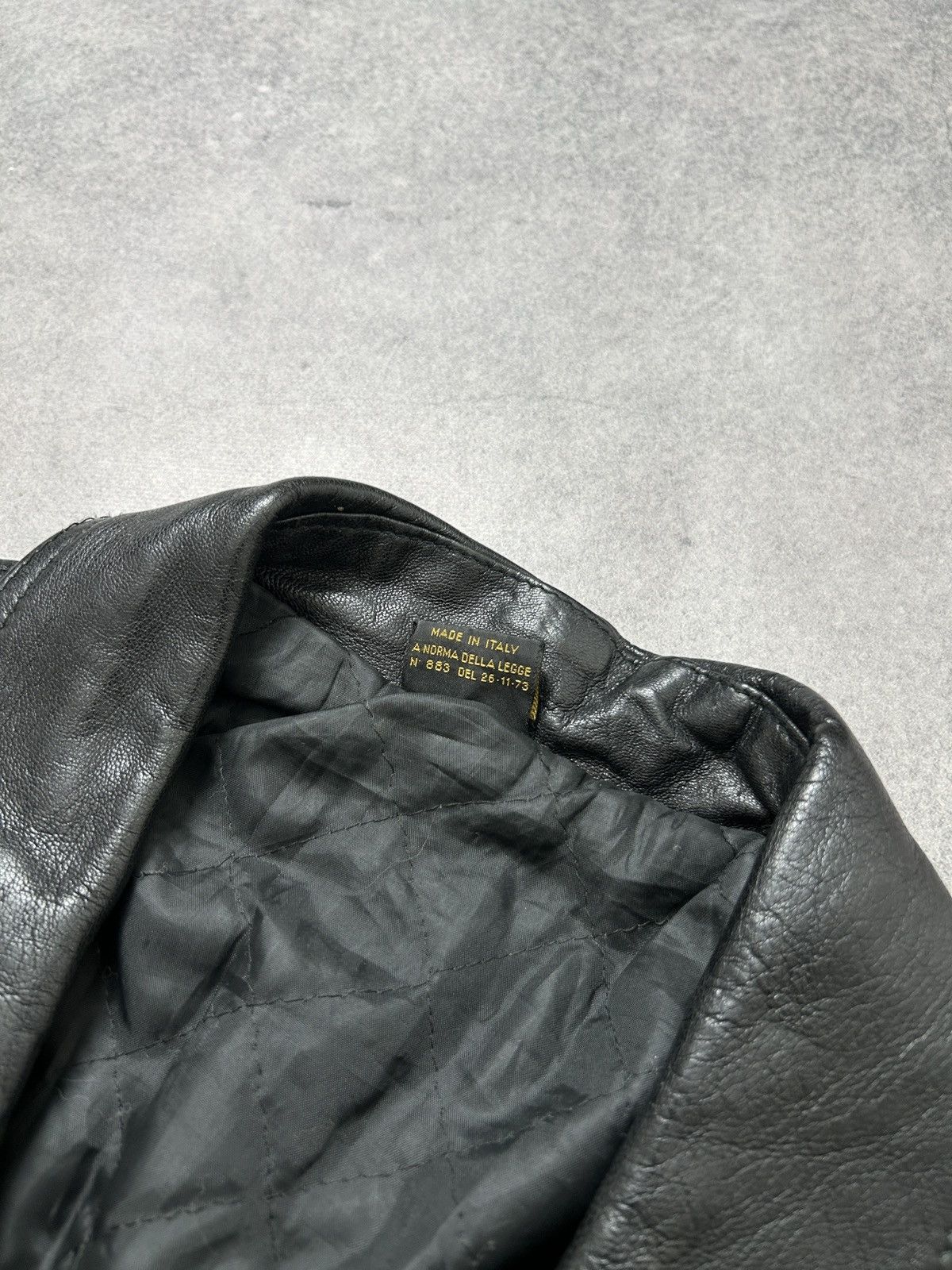 Vera Pelle Vintage Vera Pelle y2k leather jacket mens Size US L / EU 52-54 / 3 - 4 Thumbnail