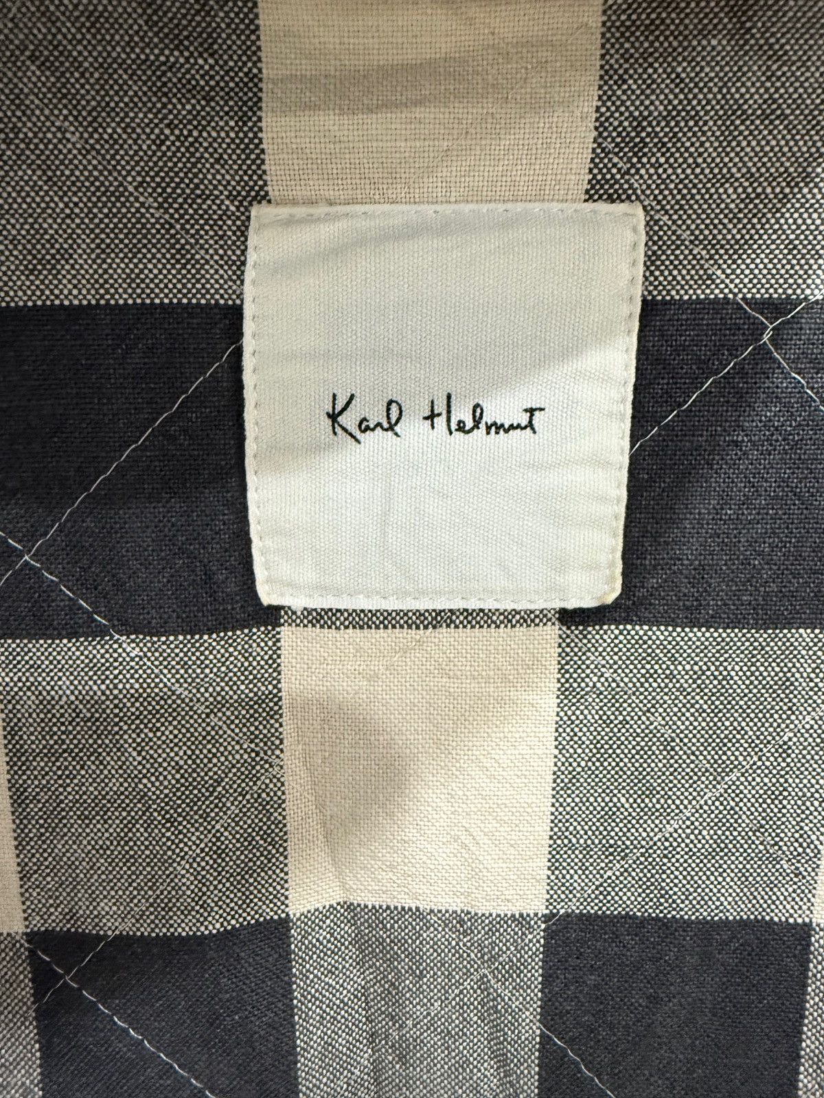 Karl Helmut JAPAN BRAND Karl Helmut Vintage Washed Denim Jacket K Patch Size US L / EU 52-54 / 3 - 11 Thumbnail