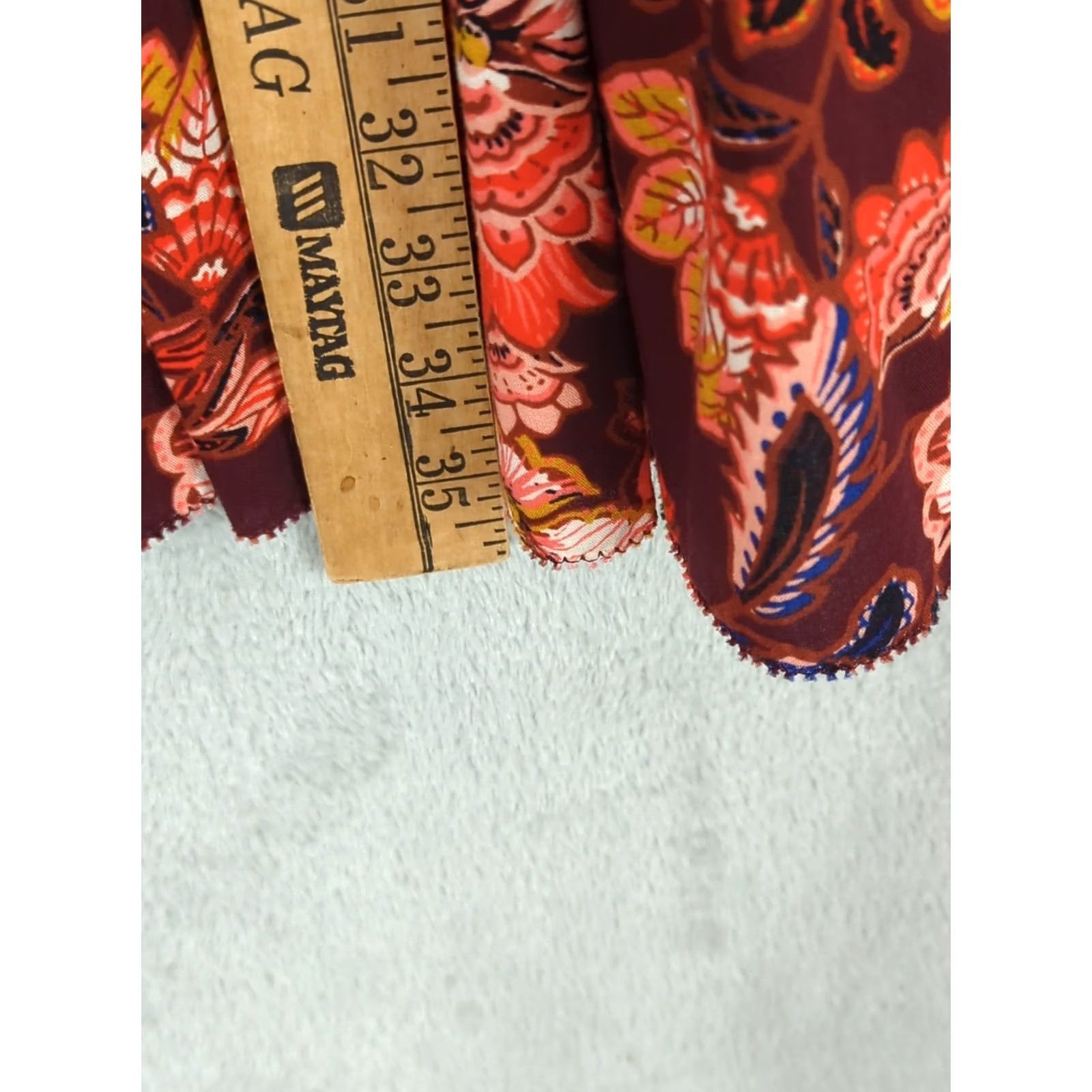 Old Navy Old Navy Dress Womens M Multicolor Floral Print Flutter Sleeve Tiered BOHO Size M / US 6-8 / IT 42-44 - 6 Thumbnail