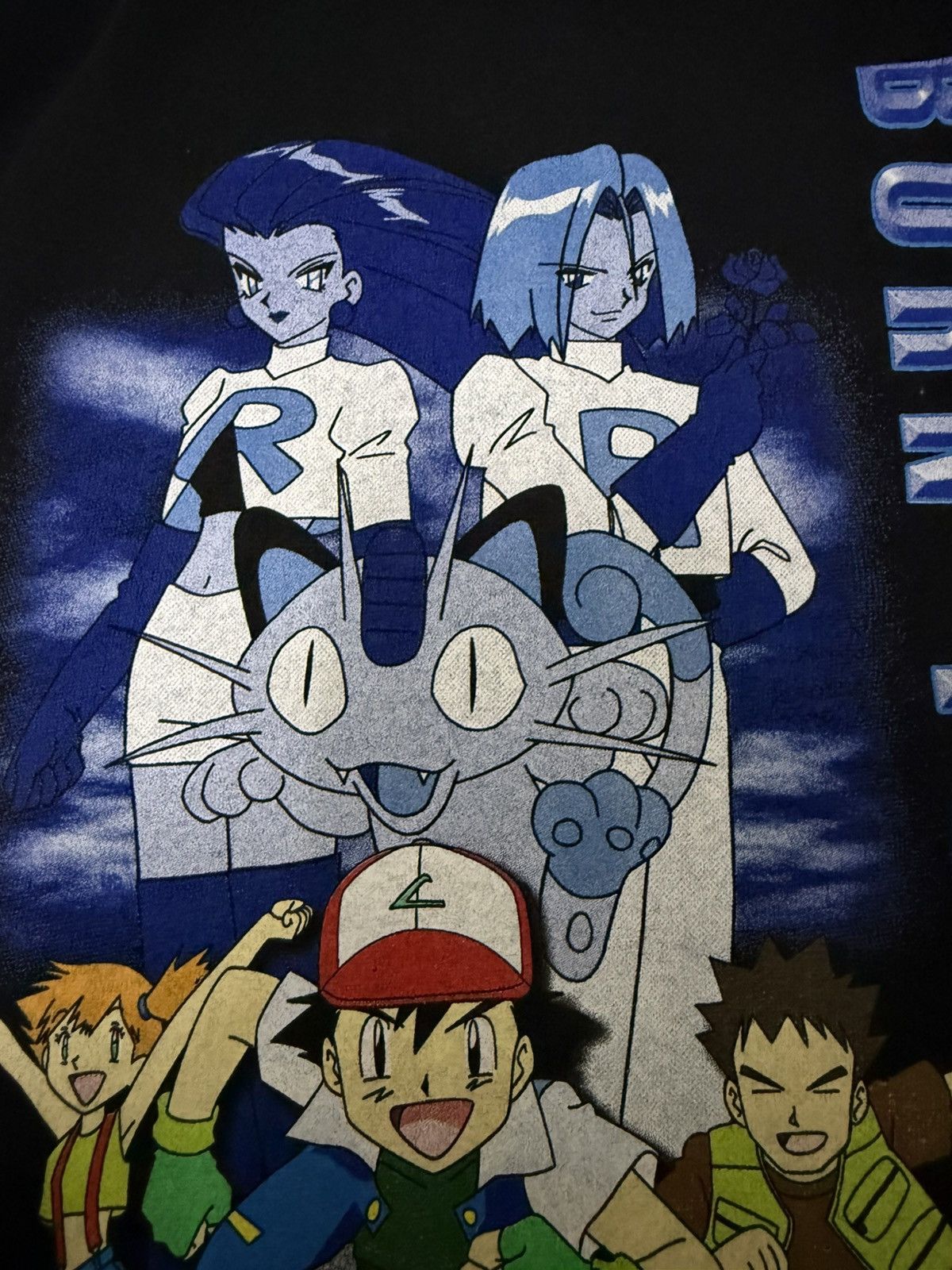 Anime × Pokemon × Vintage Vintage Pokemon Team Rocket Tshirt Size US M / EU 48-50 / 2 - 3 Thumbnail