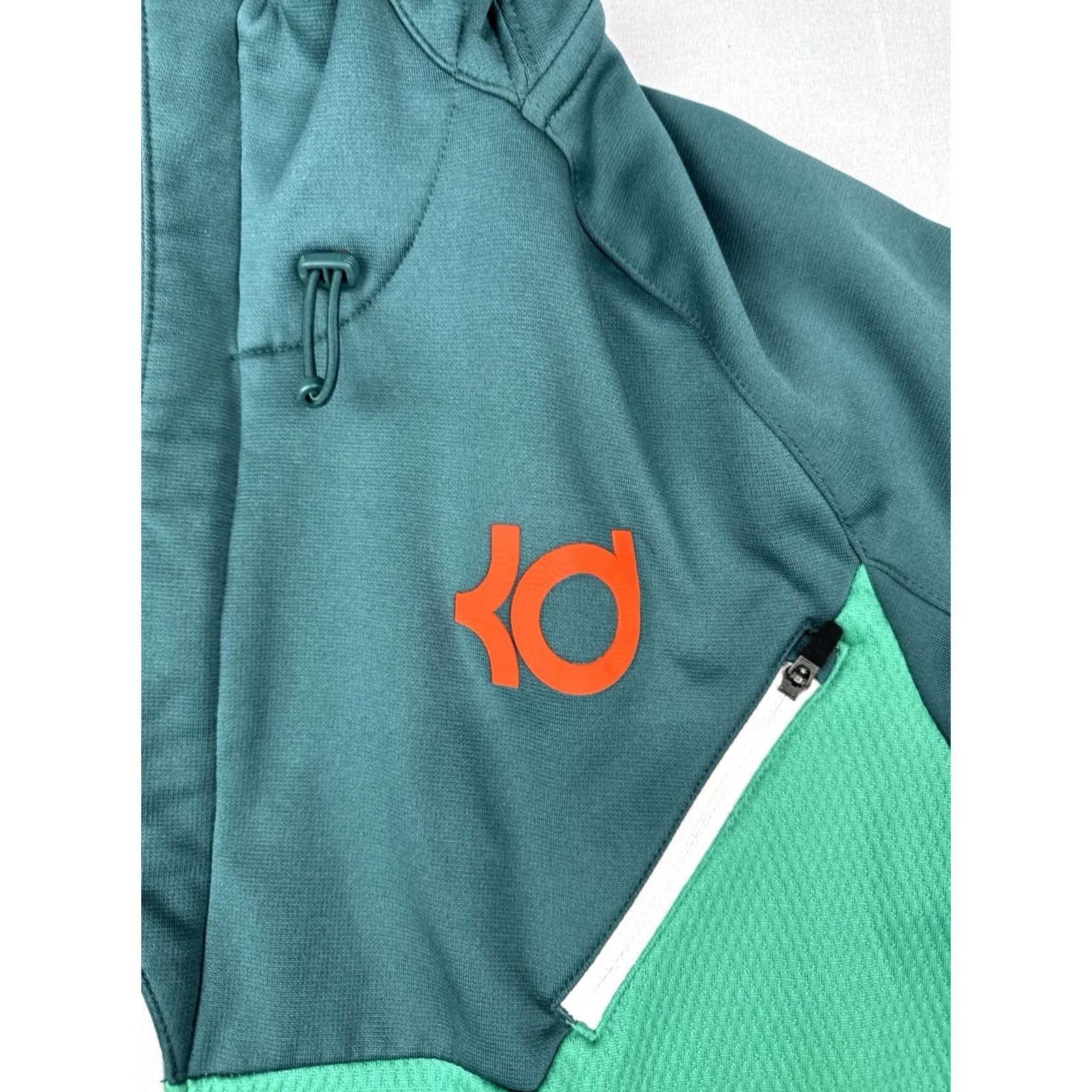 Nike Nike Therma-Fit Hoodie Jacket Green Full Zip KD Basketball Size L Mens Size US L / EU 52-54 / 3 - 7 Thumbnail
