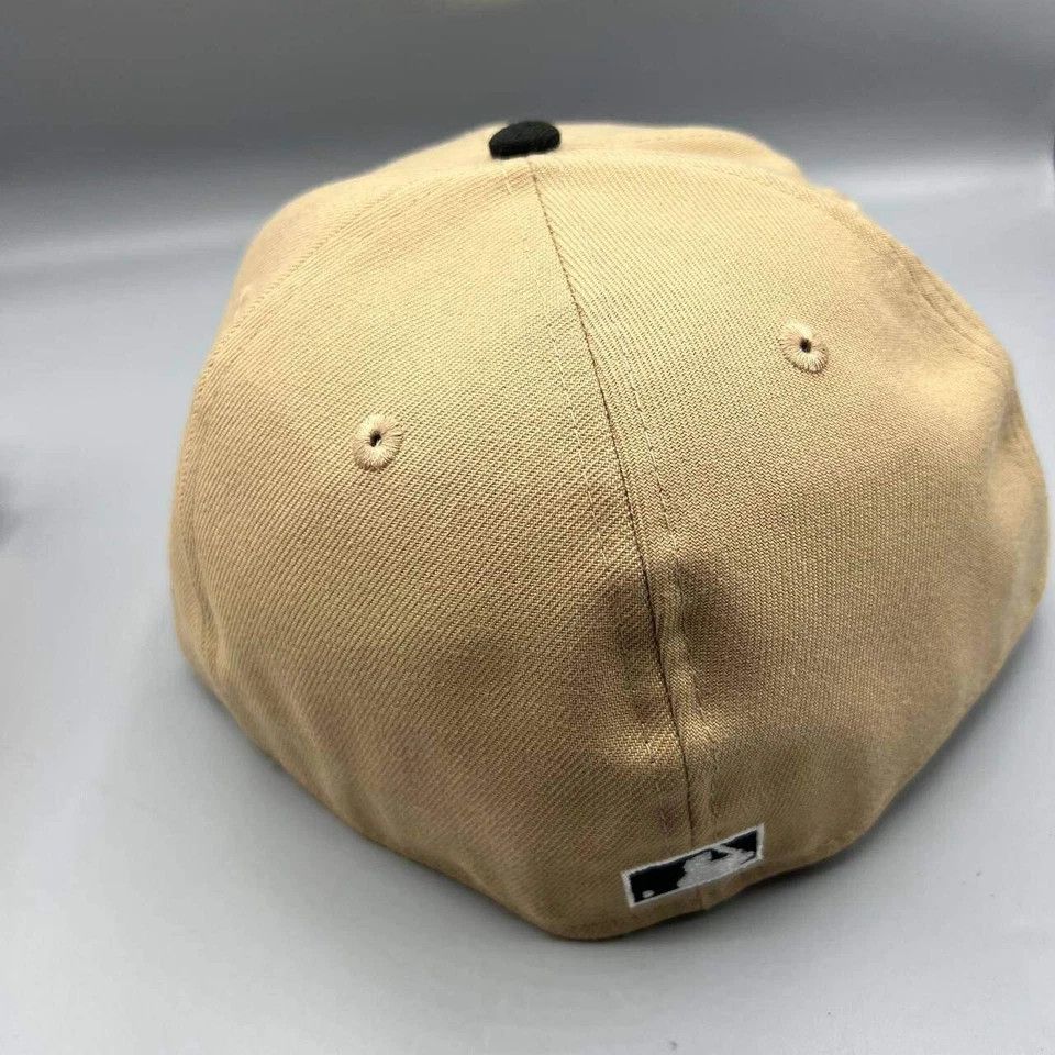 New Era Brooklyn LA Dodgers Hat Men 7 5/8 59Fifty New Era MLB Fitted Size ONE SIZE - 7 Thumbnail
