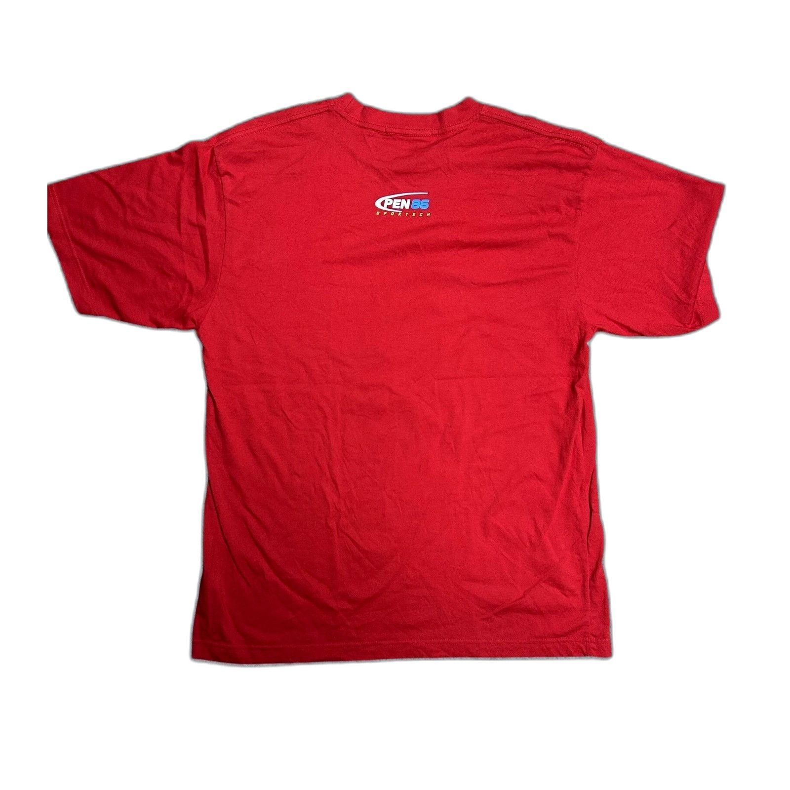 Gildan Vintage Y2K Penshoppe Streetball Basketball Shirt XL Red Size US XL / EU 56 / 4 - 4 Thumbnail