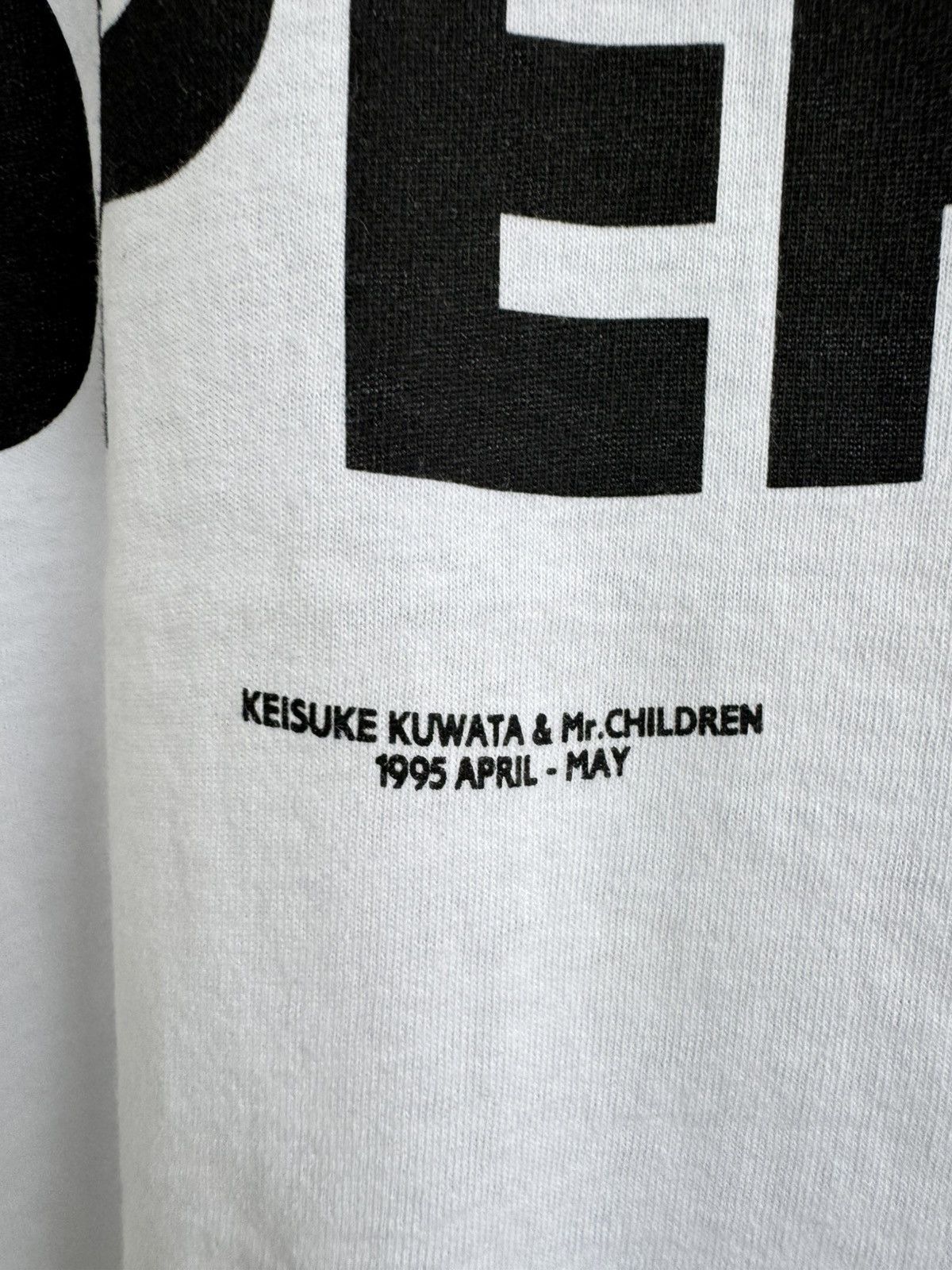 Band Tees Vintage 90s Rock Opera Mr.Children & Keisuke Kuwata Tee Size US M / EU 48-50 / 2 - 3 Thumbnail