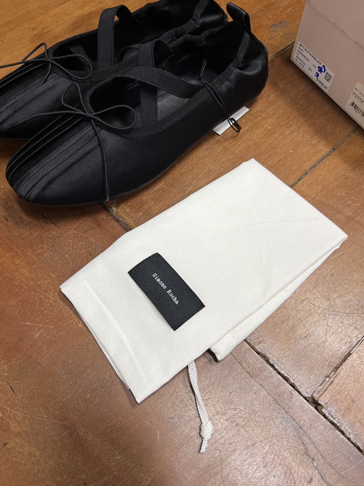 Simone Rocha SS25 Simone Rocha Satin Ballerina Grip Ballet Flats Size US 10 / EU 43 - 5 Thumbnail