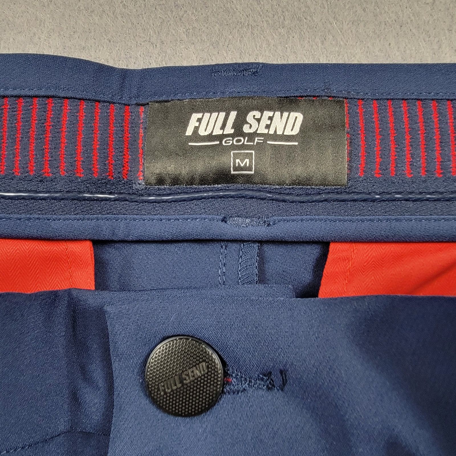 Full Send Full Send Nelk Boys Navy Color Golf Pants Size Medium New Size US 34 / EU 50 - 3 Thumbnail