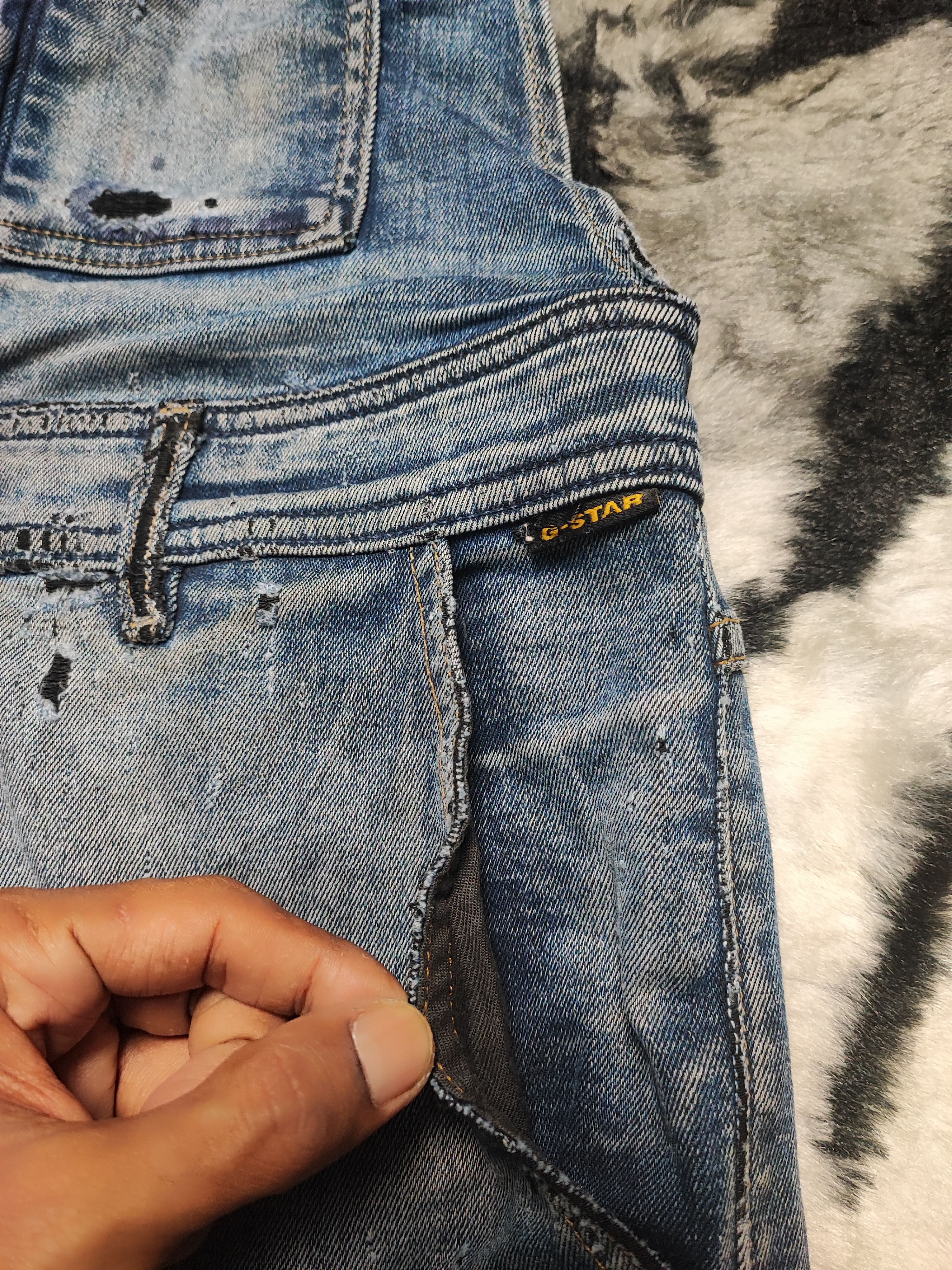 G-Star × Japanese Brand Jumpsuit Gstar Raw Denim Size US 31 - 14 Thumbnail