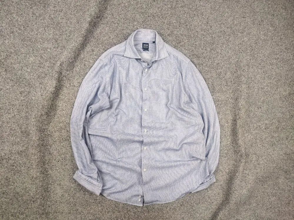 Boggi Boggi Milano Design Regular Fit Button Long sleeve Shirt Size US L / EU 52-54 / 3 - 1 Thumbnail