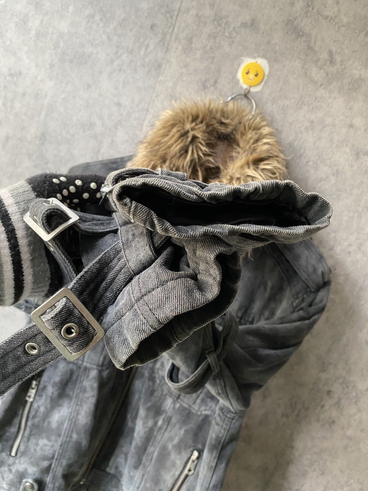 If Six Was Nine Bernings Sho Punk Designer Bondage Fur Design Jacket Size US L / EU 52-54 / 3 - 10 Thumbnail