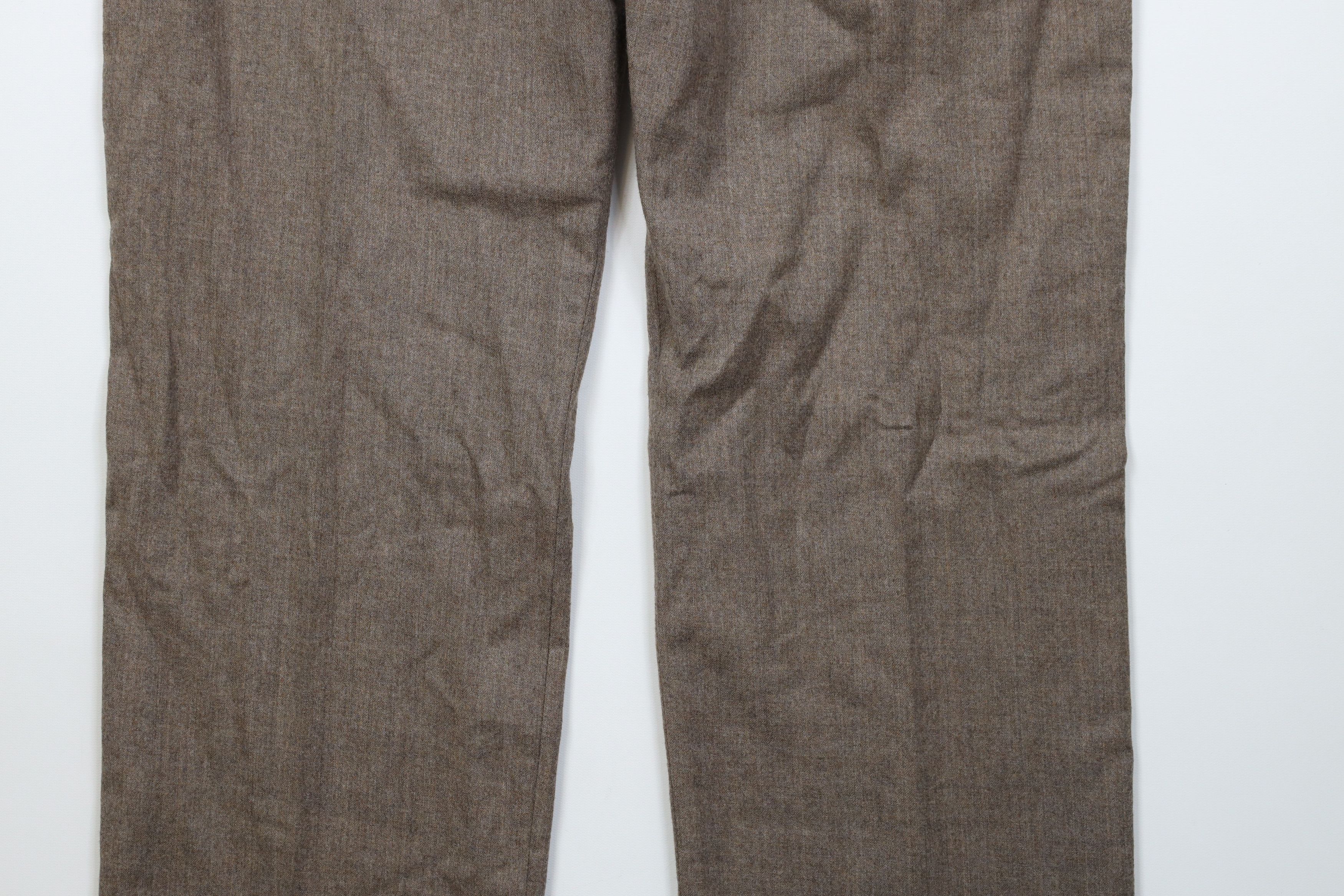 Vintage Vintage 70s Streetwear Knit Flared Wide Leg Chino Pants USA Size US 36 / EU 52 - 12 Thumbnail