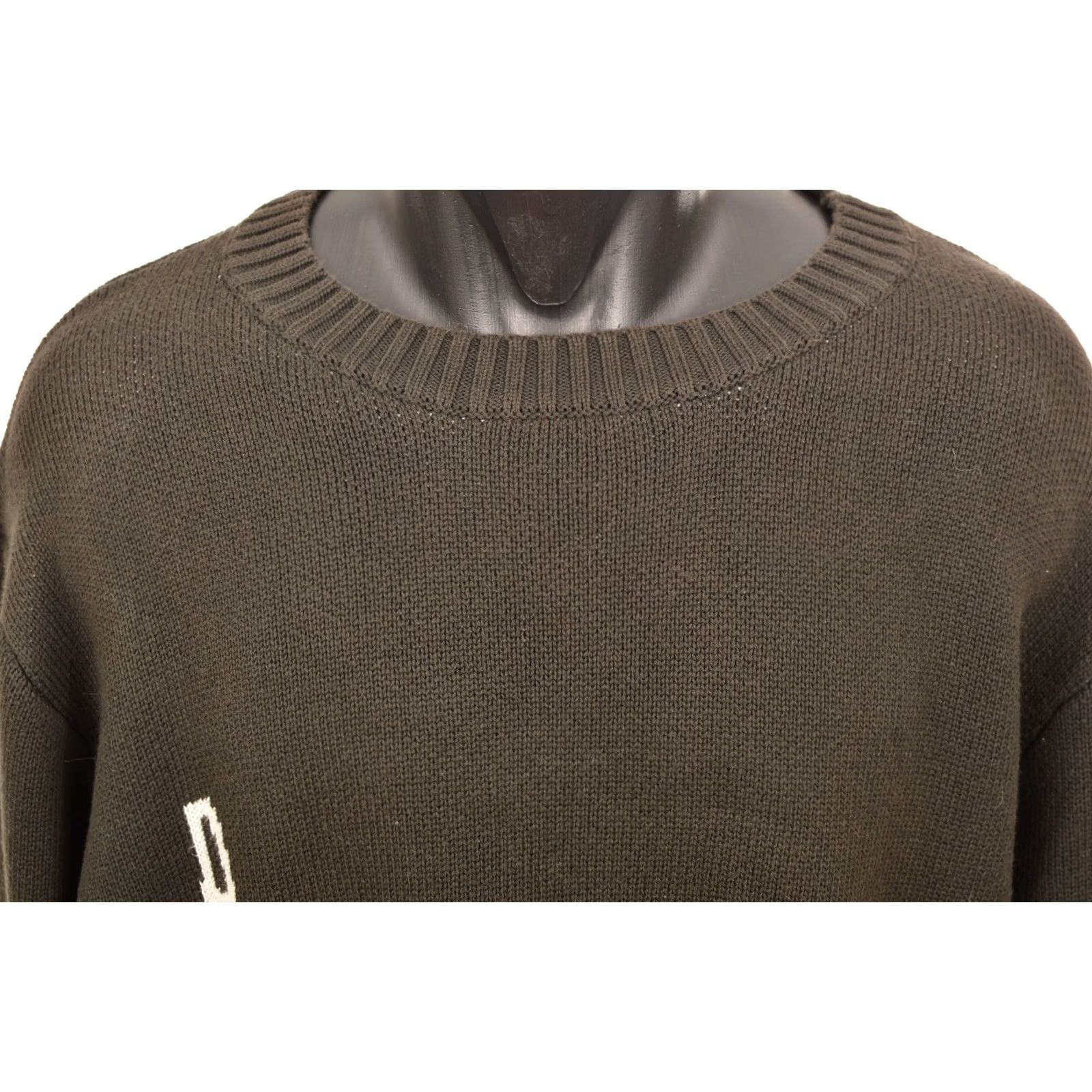 Broken Planet DDP Broken Planet Knit Organic Cotton Pullover Sweater Size L Men Black Shirt/Mens Pullover Knit Organic Cotton Size US L / EU 52-54 / 3 - 2 Thumbnail