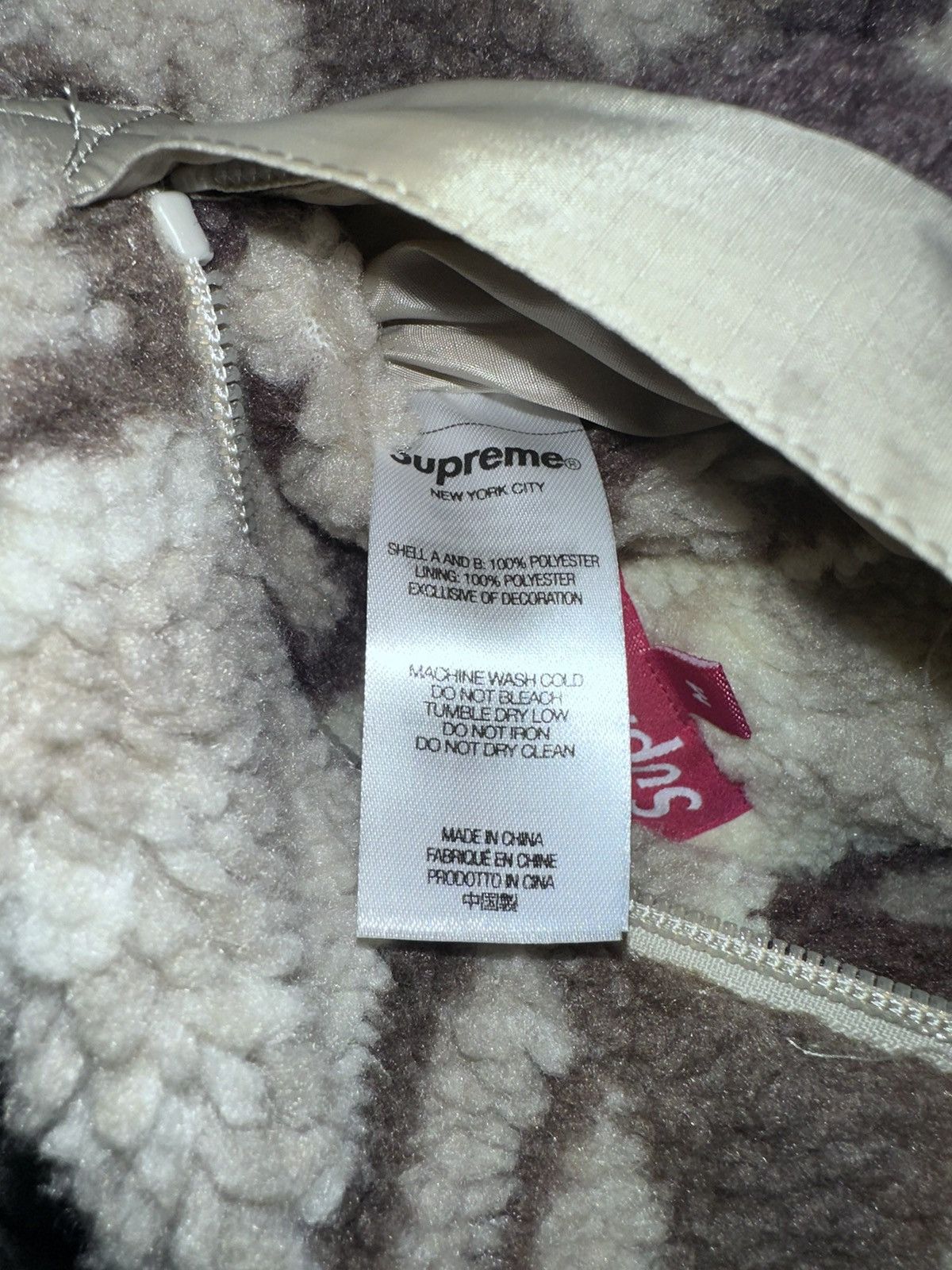 Supreme Supreme geo reversible windstopper fleece jacket Size US M / EU 48-50 / 2 - 5 Thumbnail