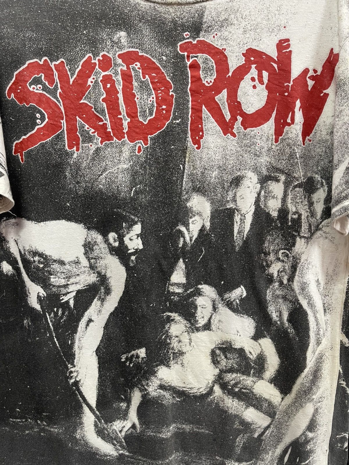 Vintage Vintage 90s Skid Row " Slave to the Grind" Very Rare🔥🔥🔥 Size US L / EU 52-54 / 3 - 2 Thumbnail