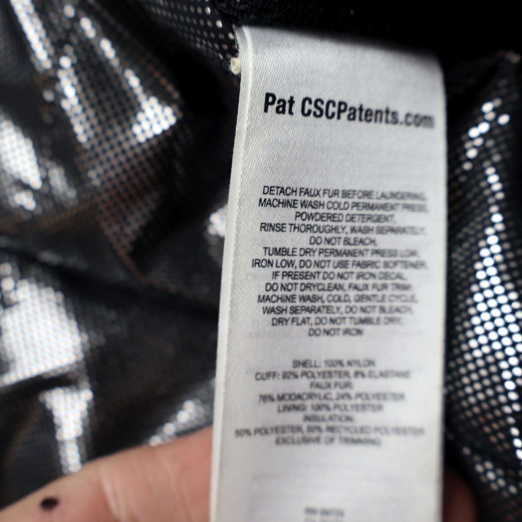 Vintage Columbia Womens Large Black Ripstop Omni-Heat Belted Wind Rain Parka Size L / US 10 / IT 46 - 6 Thumbnail