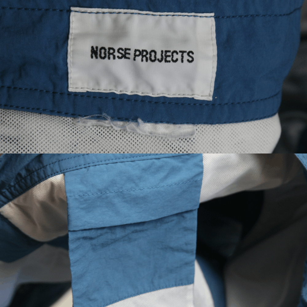 Norse Projects Blue Nylon Swim Shorts Size US 32 / EU 48 - 8 Thumbnail