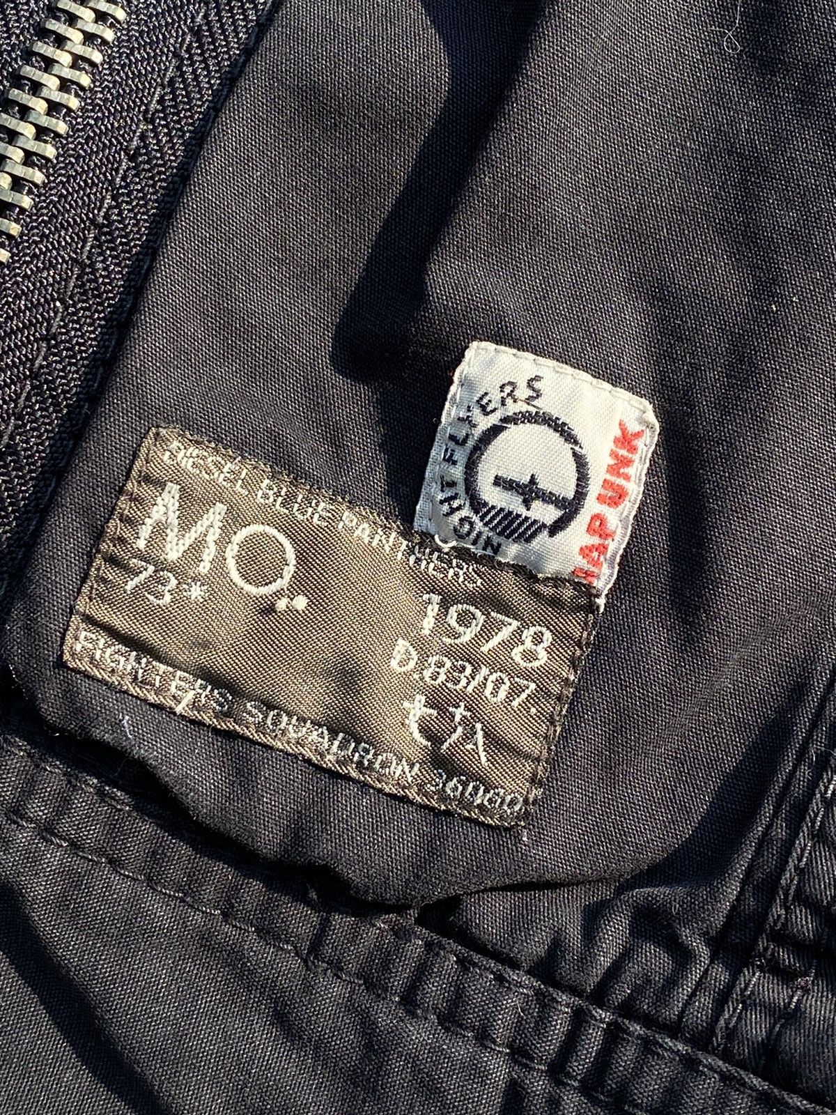 Diesel × Japanese Brand Vintage Diesel Blue Panthers Japan Fighters squadron jacket Size US S / EU 44-46 / 1 - 5 Thumbnail