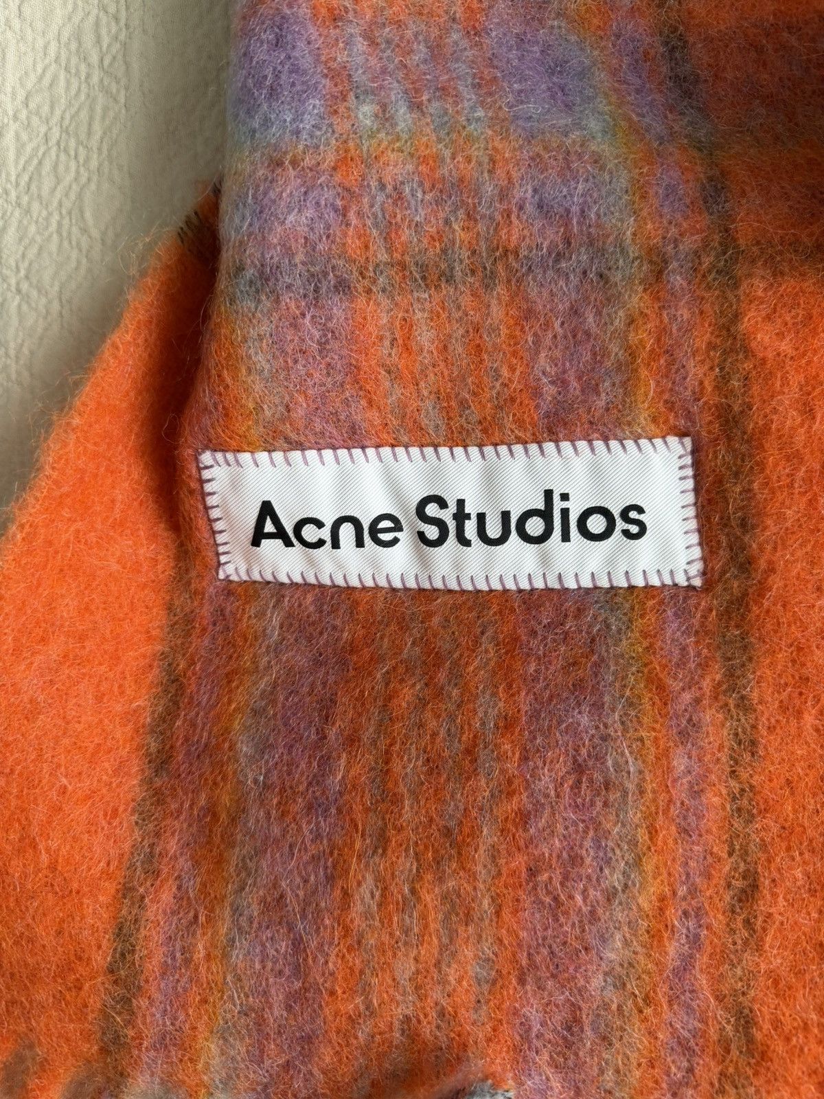 Acne Studios Acne Scarf Multi Color Size ONE SIZE - 3 Thumbnail