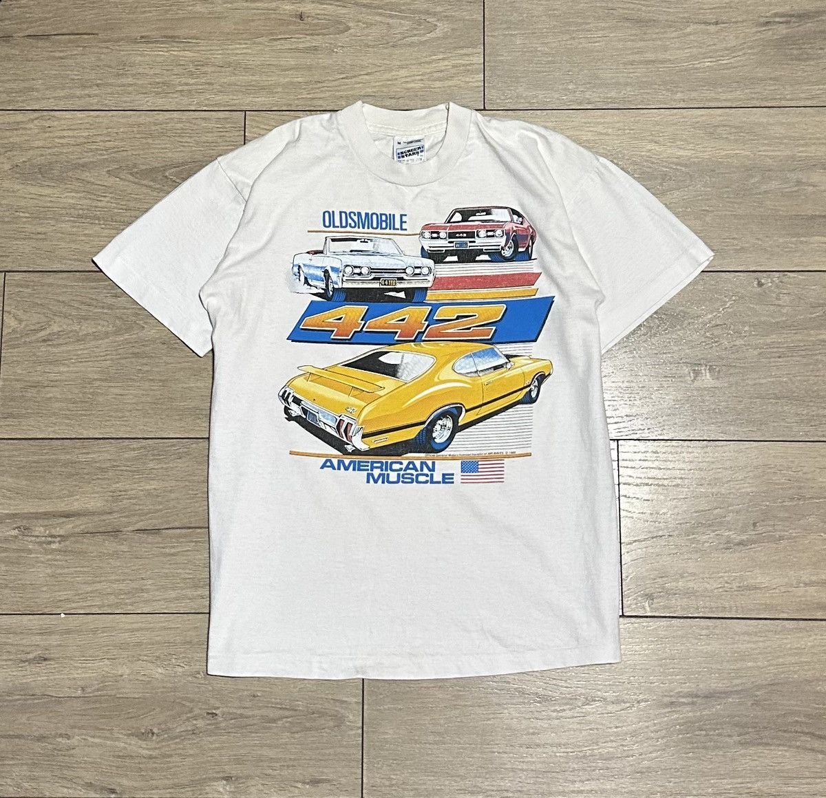 Vintage Vintage racing Oldsmobile 442 Size US M / EU 48-50 / 2 - 1 Thumbnail