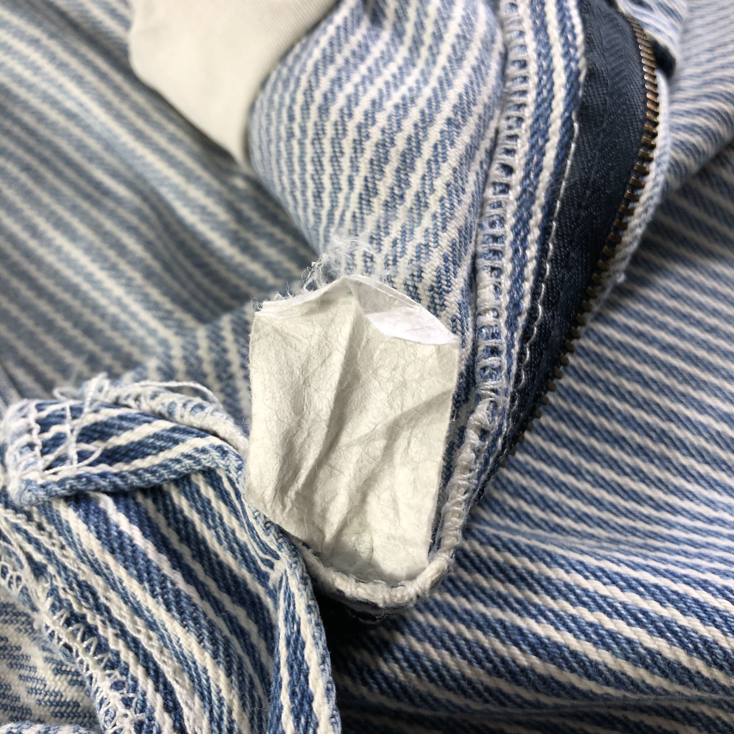 Japanese Brand Vintage Round House Hickory Jeans-J3871 Size US 33 - 9 Thumbnail