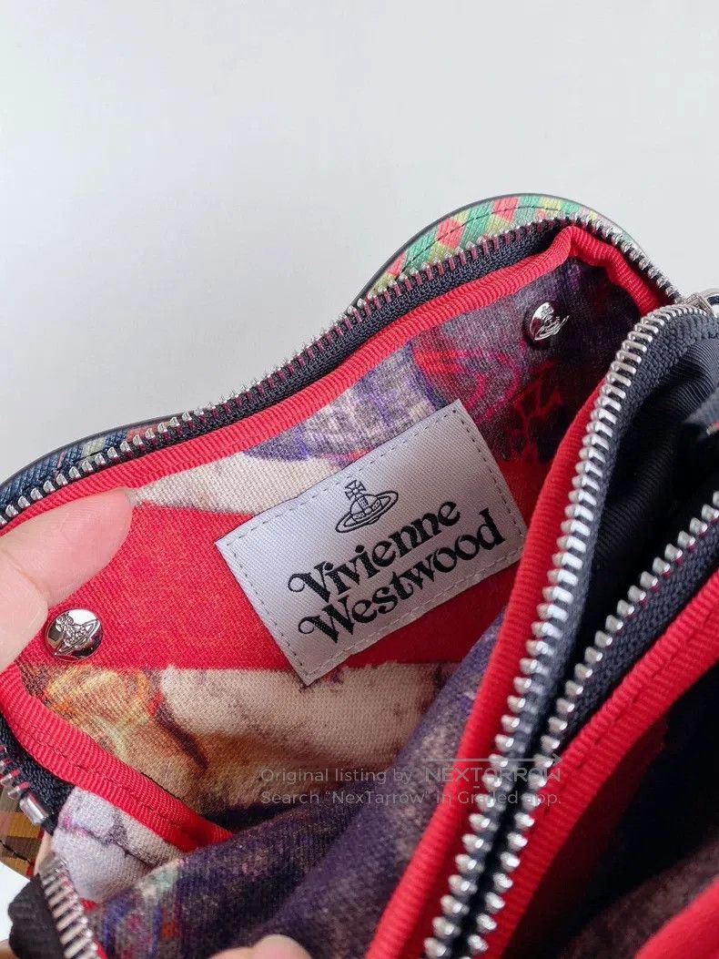 Vivienne Westwood Vivienne Westwood size os Graffiti Double Zipper 3D Heart C Size ONE SIZE - 7 Thumbnail