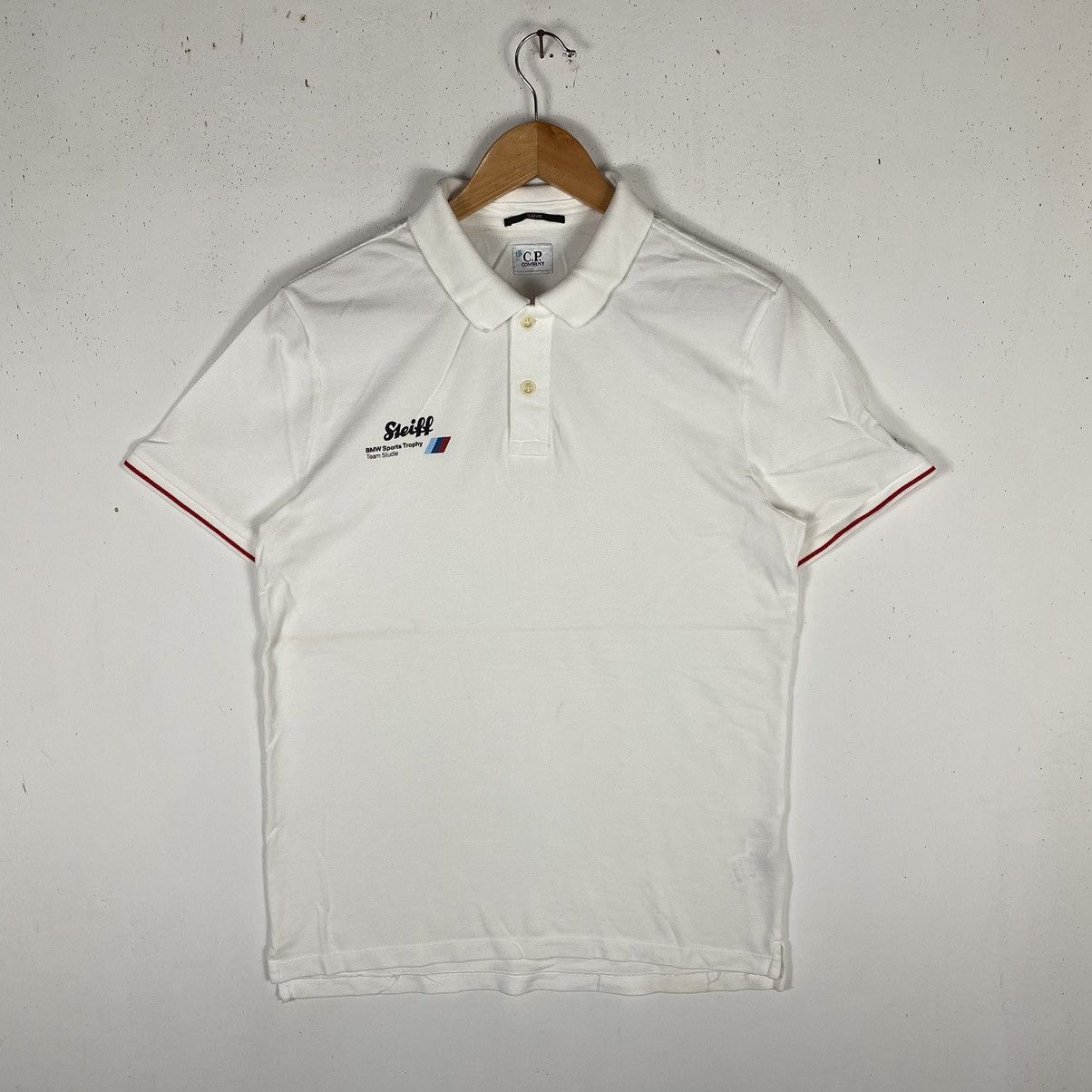 BMW × C.P. Company C.P. COMPANY BMW SPORTS TROPHY SLIM FIT POLO SHIRT Size US L / EU 52-54 / 3 - 2 Thumbnail