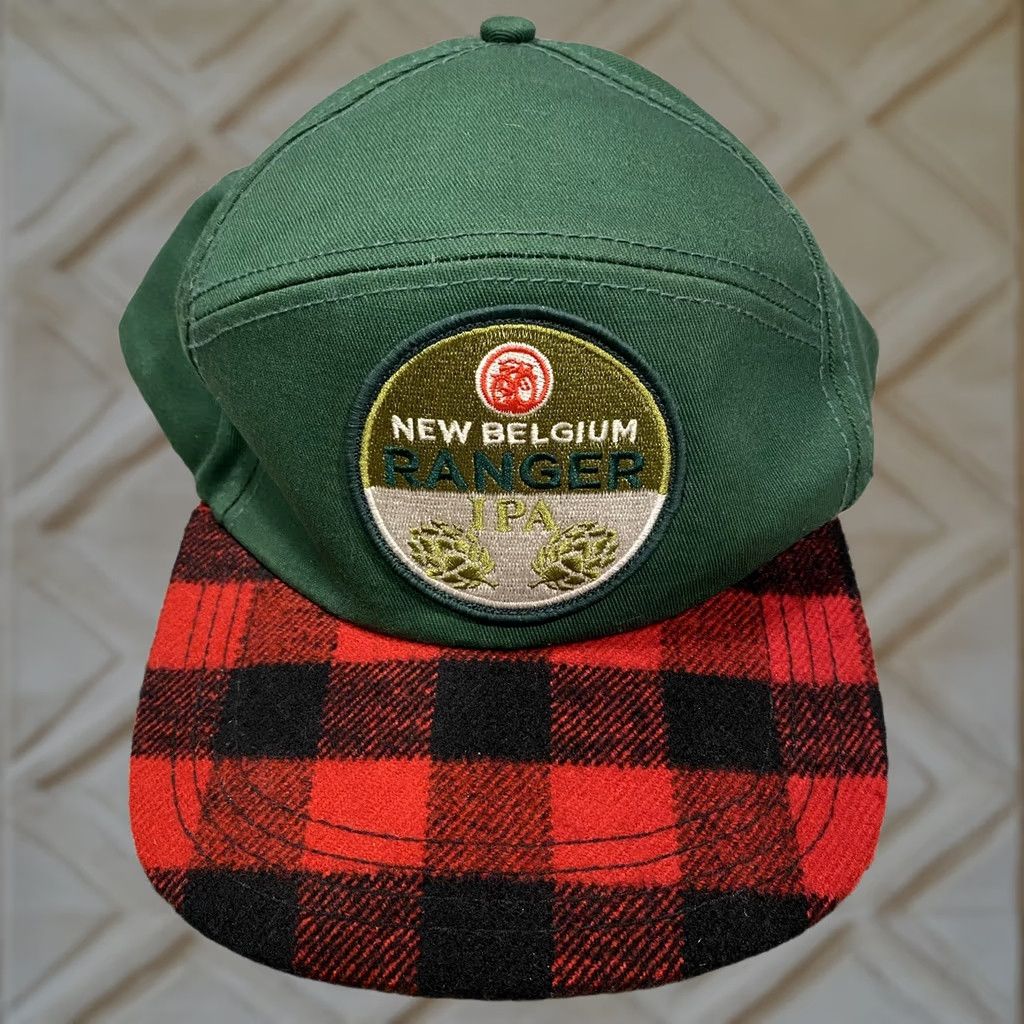 Vintage VINTAGE New Belgium Ranger IPA Snapback Hat Flannel Design Size ONE SIZE - 1 Thumbnail