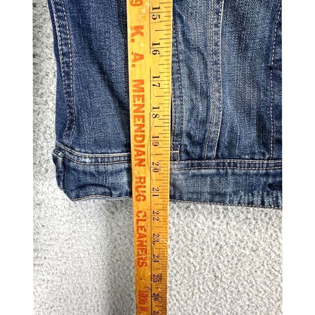 American Eagle Outfitters American Eagle Jacket Womens Petite Small Blue Denim Jean Coat Cotton Outdoor Size 28" / US 6 / IT 42 - 7 Thumbnail