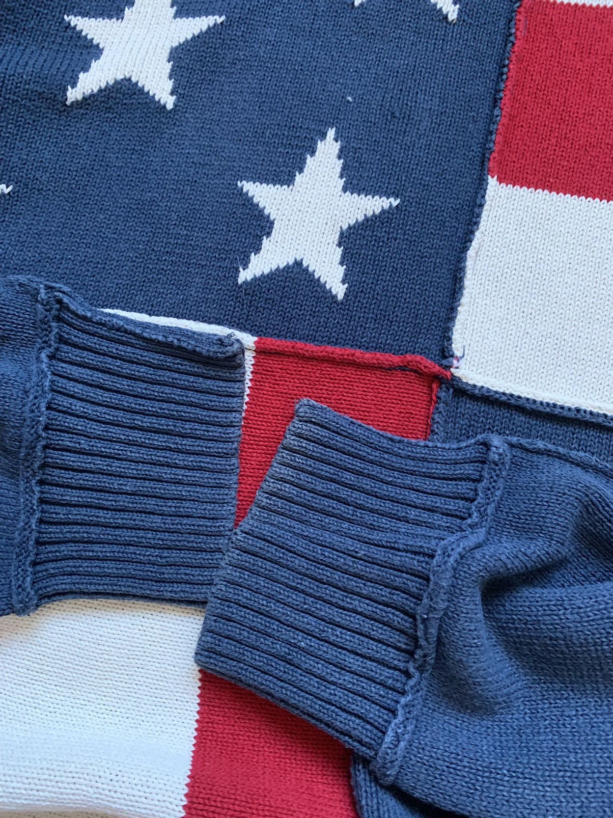 Gant × Vintage Vintage Gant USA Flag Sweater PRL Style Y2k Size US XL / EU 56 / 4 - 6 Thumbnail