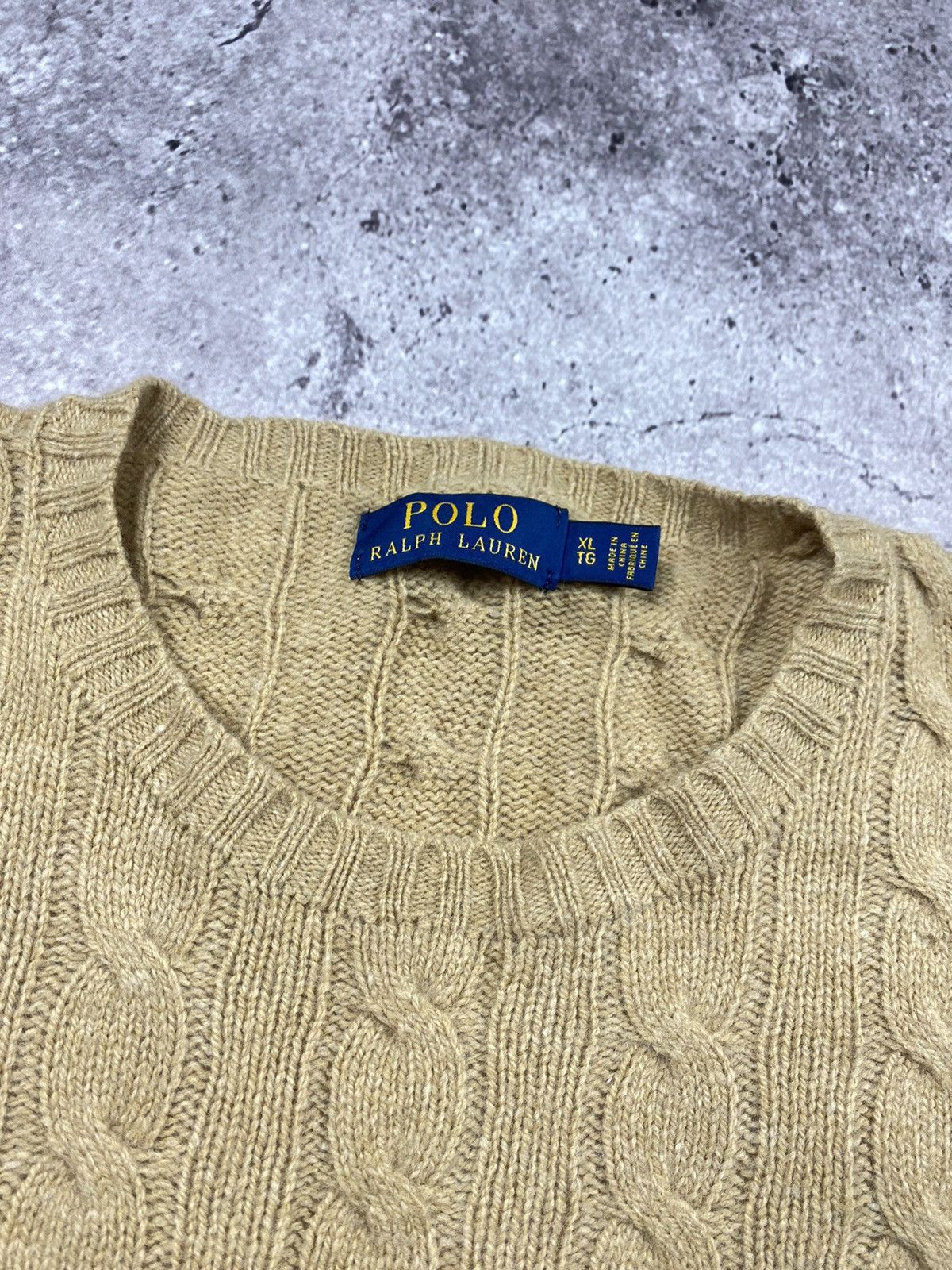 Polo Ralph Lauren × Vintage Polo Ralph Lauren cashmere vintage knitted sweater old money Size US XL / EU 56 / 4 - 3 Thumbnail